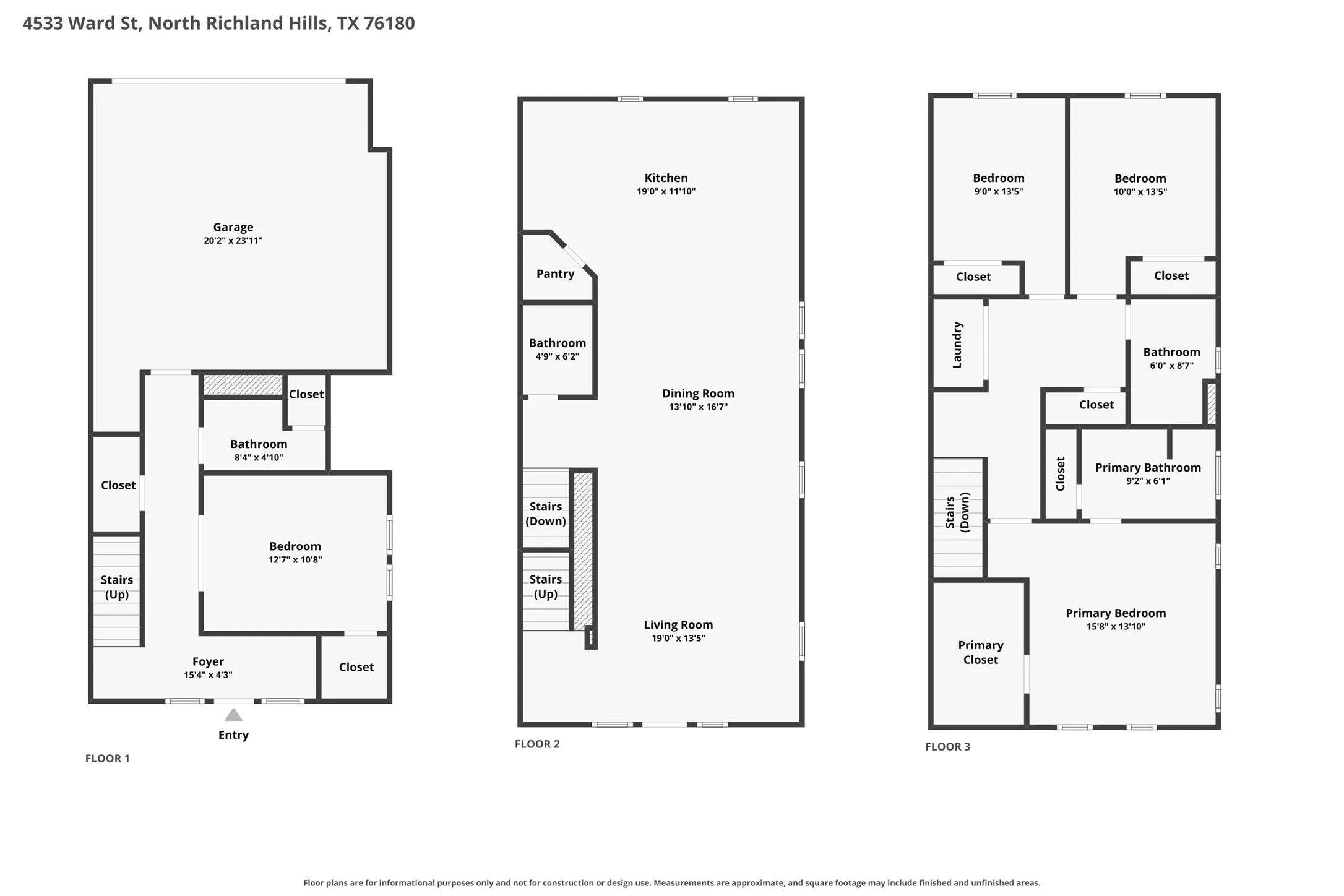 Single Family Residence For Sale in Tarrant County , 4533 Ward Street, North Richland Hills, Texas 76180, 4 Bedroom, 4 Bathroom, 2 Garage spaces, 2,228 Sqft, built in 2023, mls#21381296, Real Estate Agent in North Richland Hills, Homes For Sale in Tarrant county, Homes For Sale in North Richland Hills, Realtor in North Richland Hills Texas, Real Estate Brokerage Independent Realty Texas, Luminita Cordes Realtor