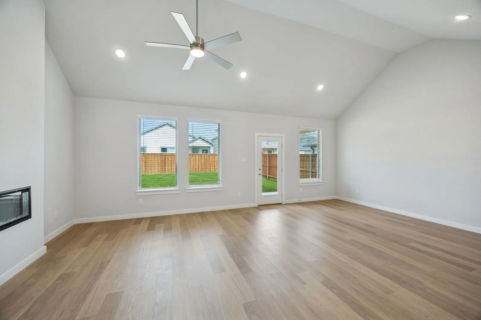 Living Room in the Masters home plan by Trophy Signature Homes – REPRESENTATIVE PHOTO