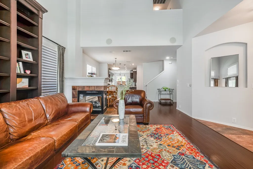 Living Space Open to Kitchen and Dining for Family Gatherings or Entertaining.