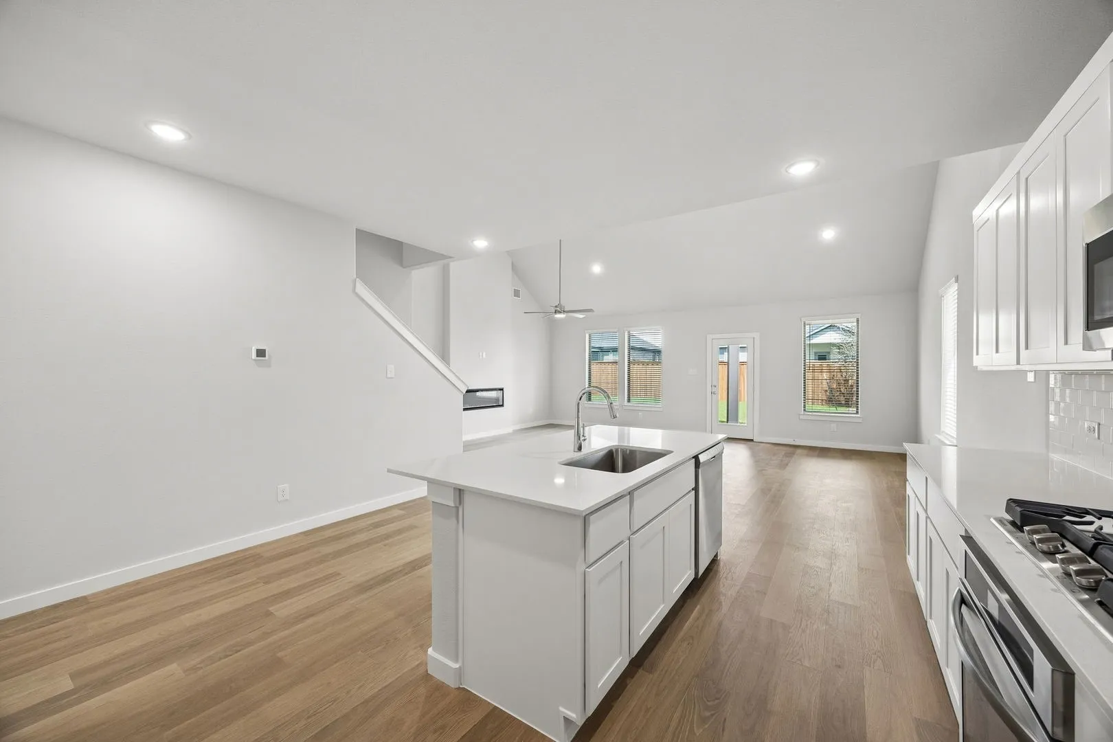 Open First Floor in the Winters home plan by Trophy Signature Homes – REPRESENTATIVE PHOTO