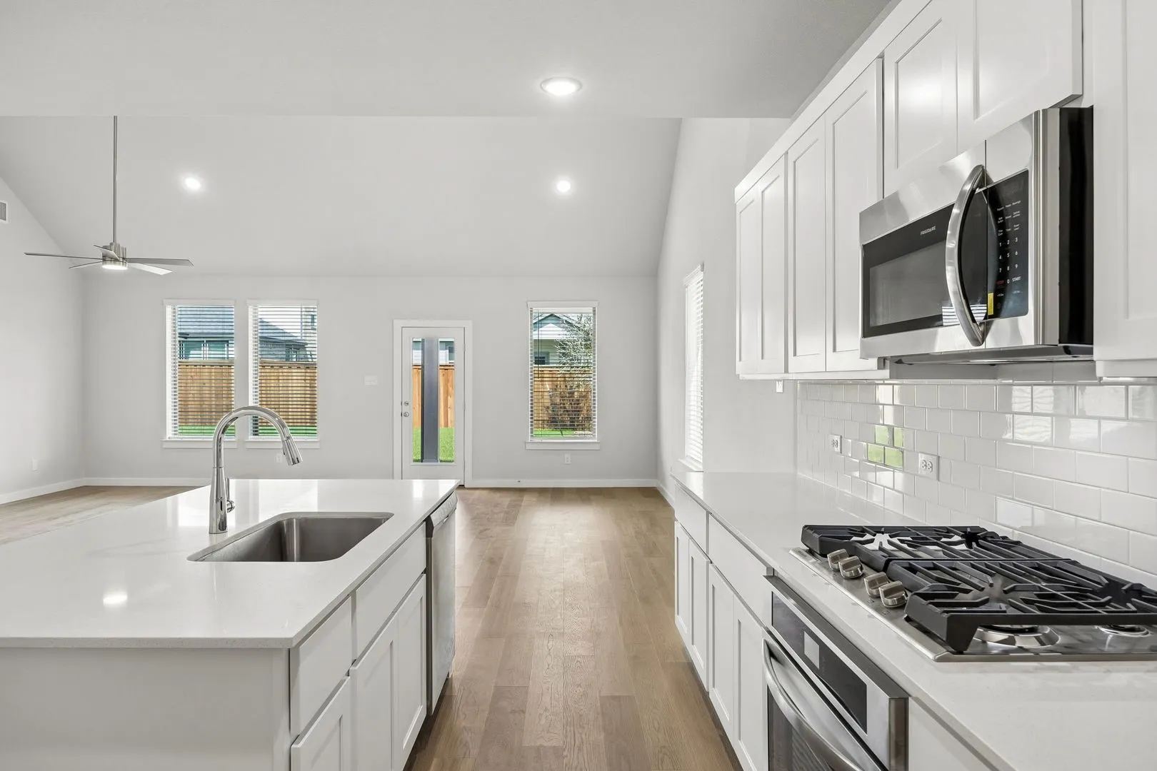 Kitchen in the Winters home plan by Trophy Signature Homes – REPRESENTATIVE PHOTO