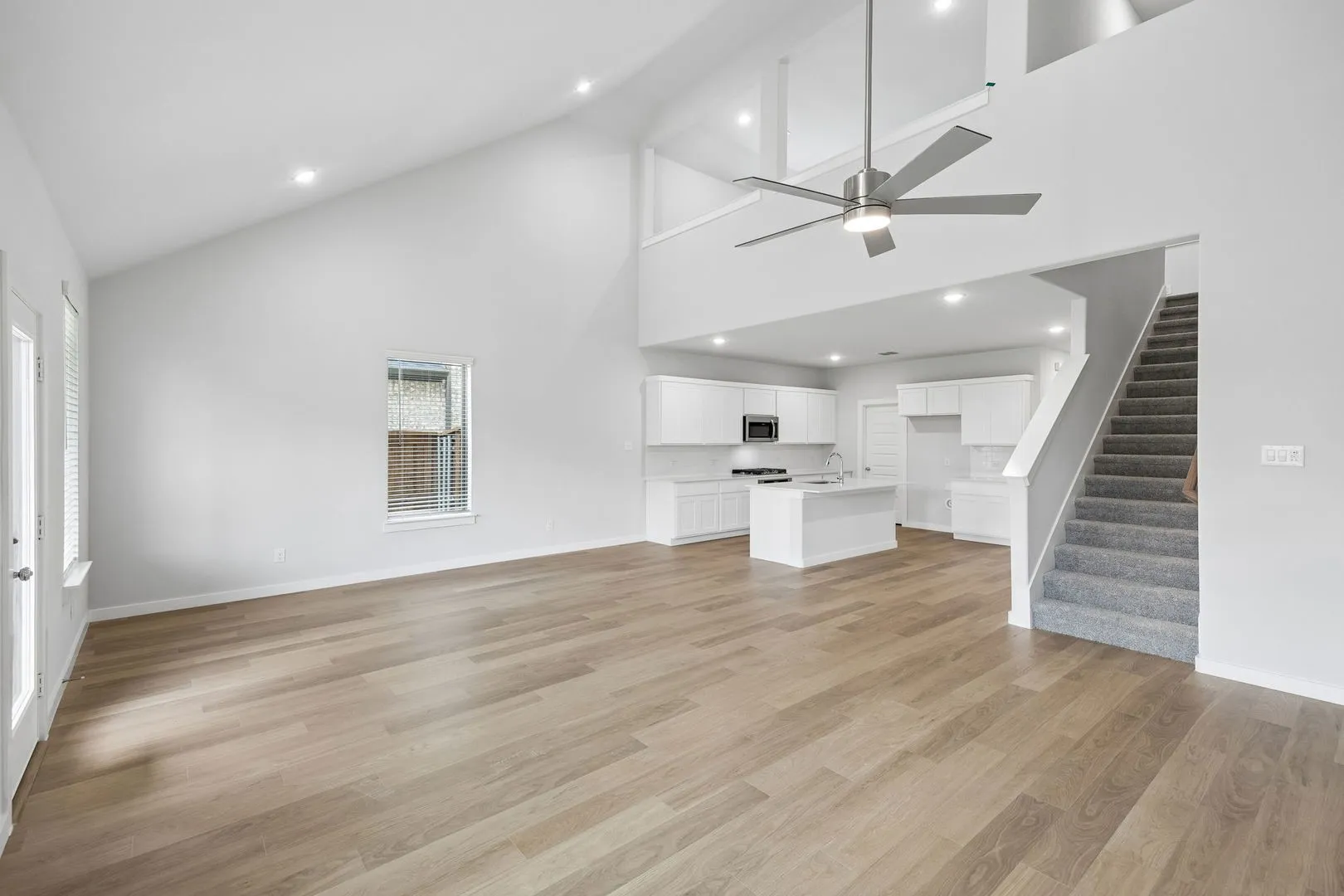 Open First Floor in the Winters home plan by Trophy Signature Homes – REPRESENTATIVE PHOTO