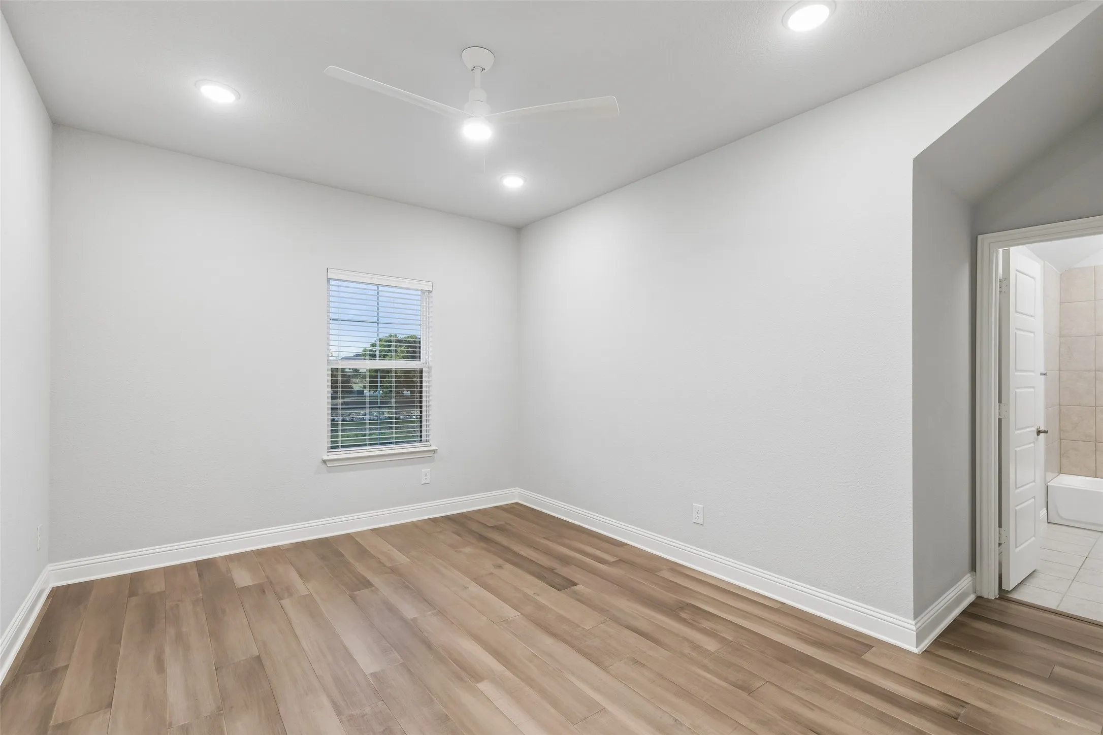 Across the hall is another en suite Bedroom