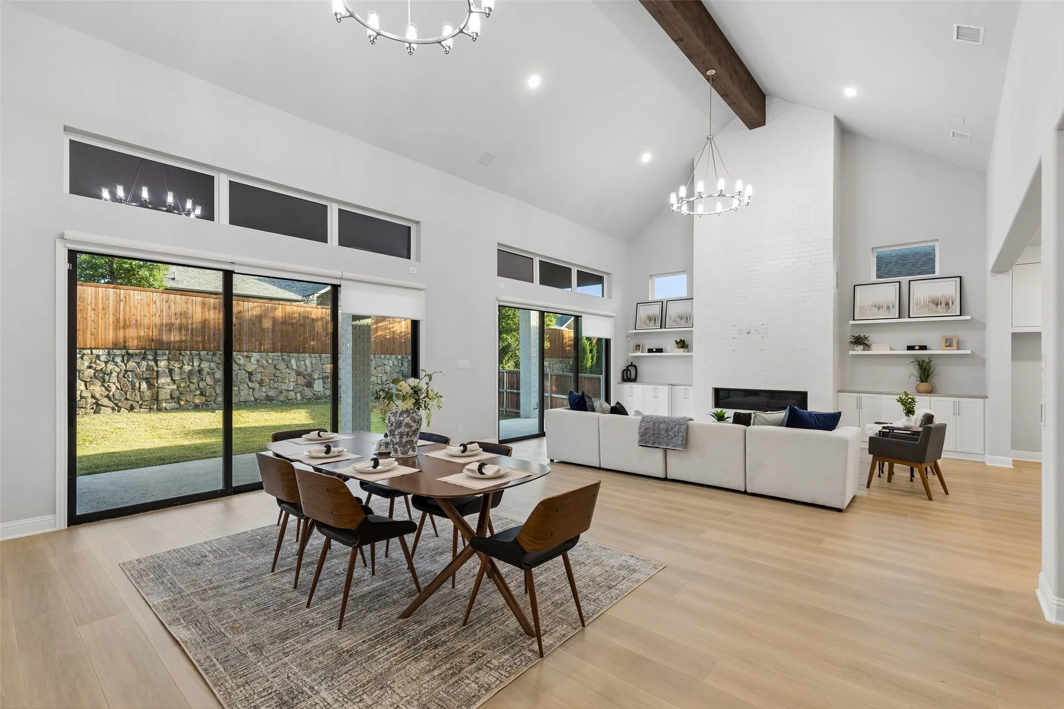 The Dining Room area actually has space for a much larger table, if you're love to entertain lots of guests!