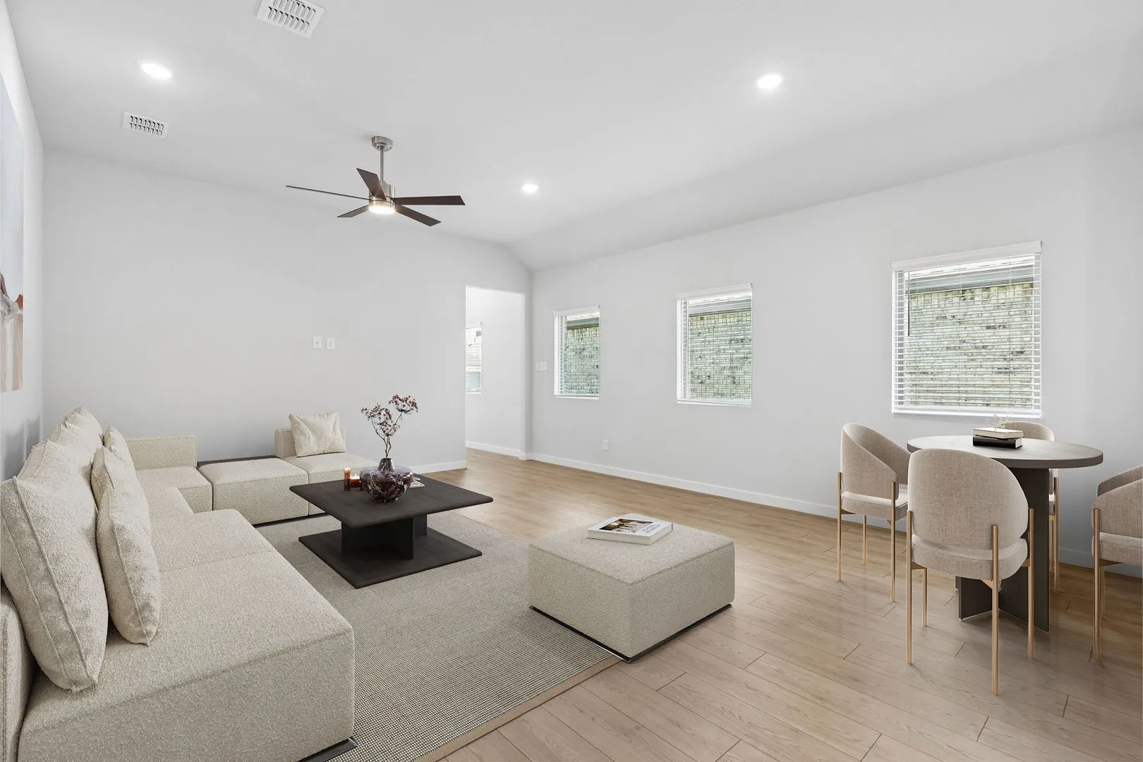 Living Room in the Cypress home plan by Trophy Signature Homes - REPRESENTATIVE PHOTO