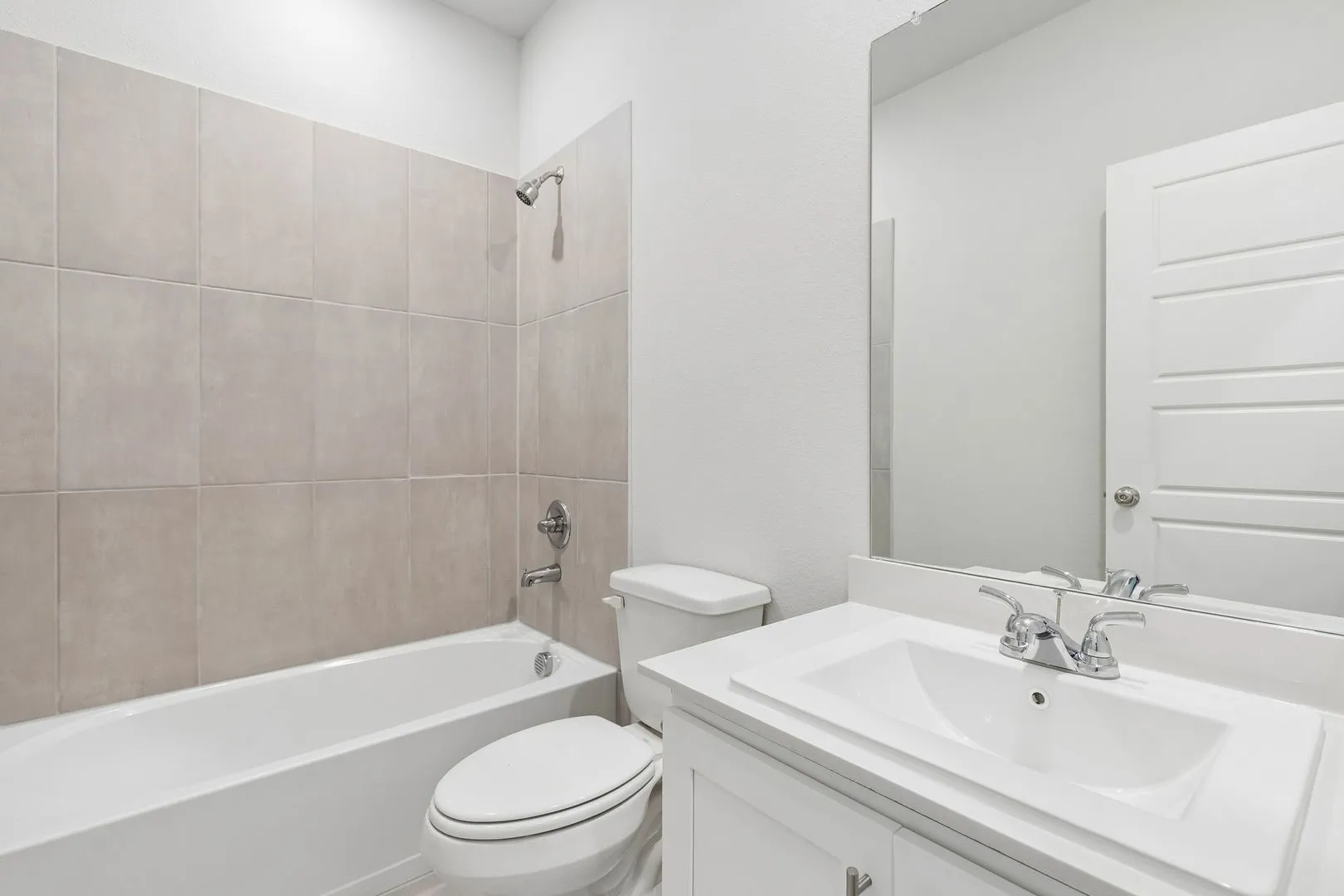 Bathroom in the Cypress home plan by Trophy Signature Homes - REPRESENTATIVE PHOTO