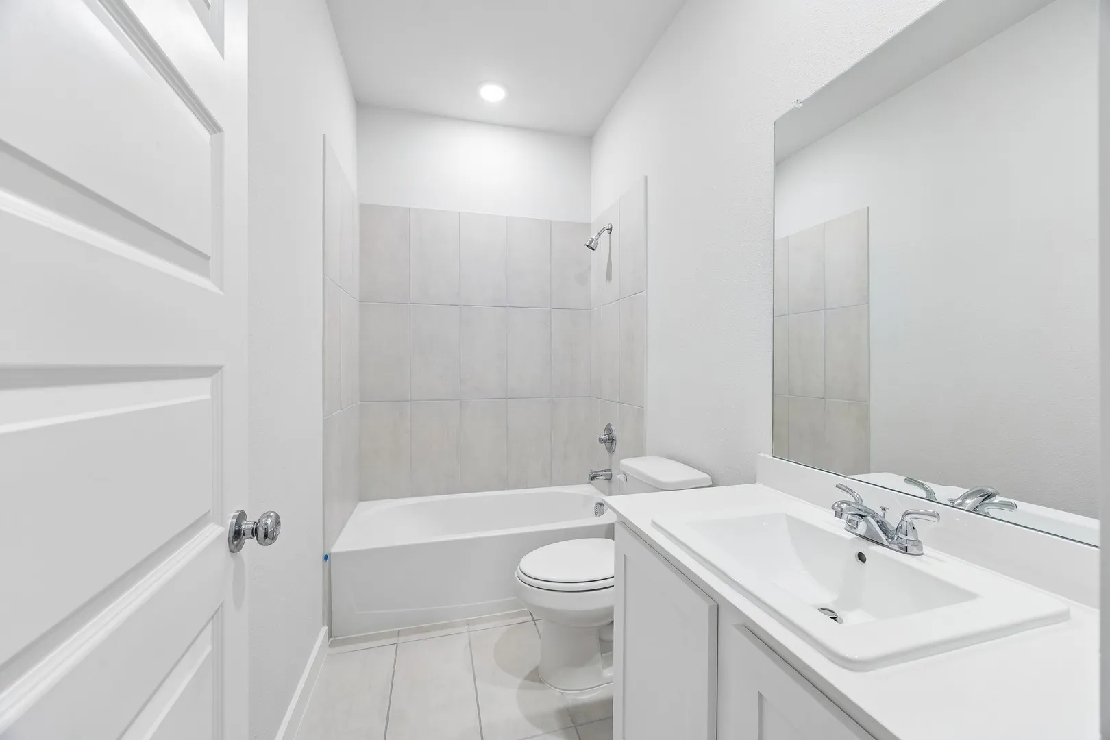 Bathroom in the Cedar home plan by Trophy Signature Homes – REPRESENTATIVE PHOTO