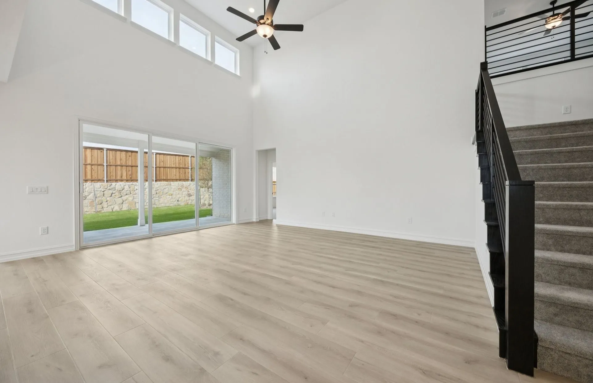 *Floorplan representation, not actual home - Spacious gathering room with large windows