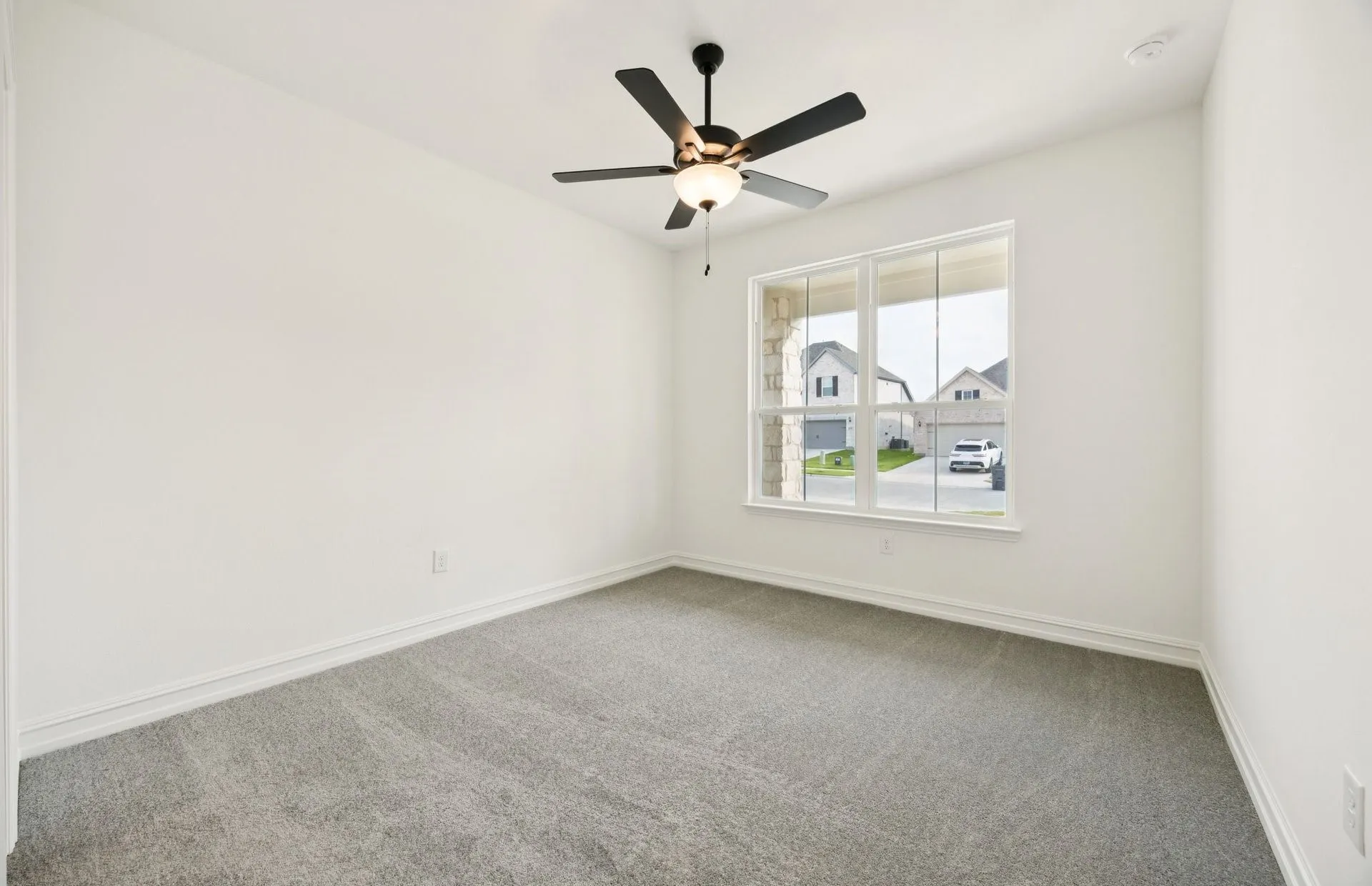 *Floorplan representation, not actual home - Spacious secondary bedroom with large windows