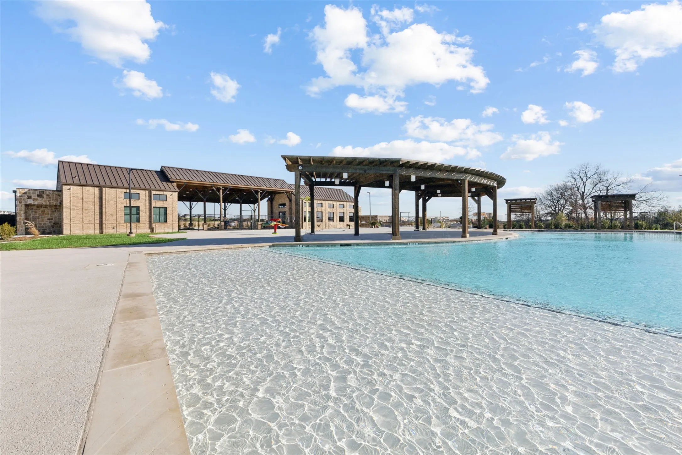 Sparkling pool