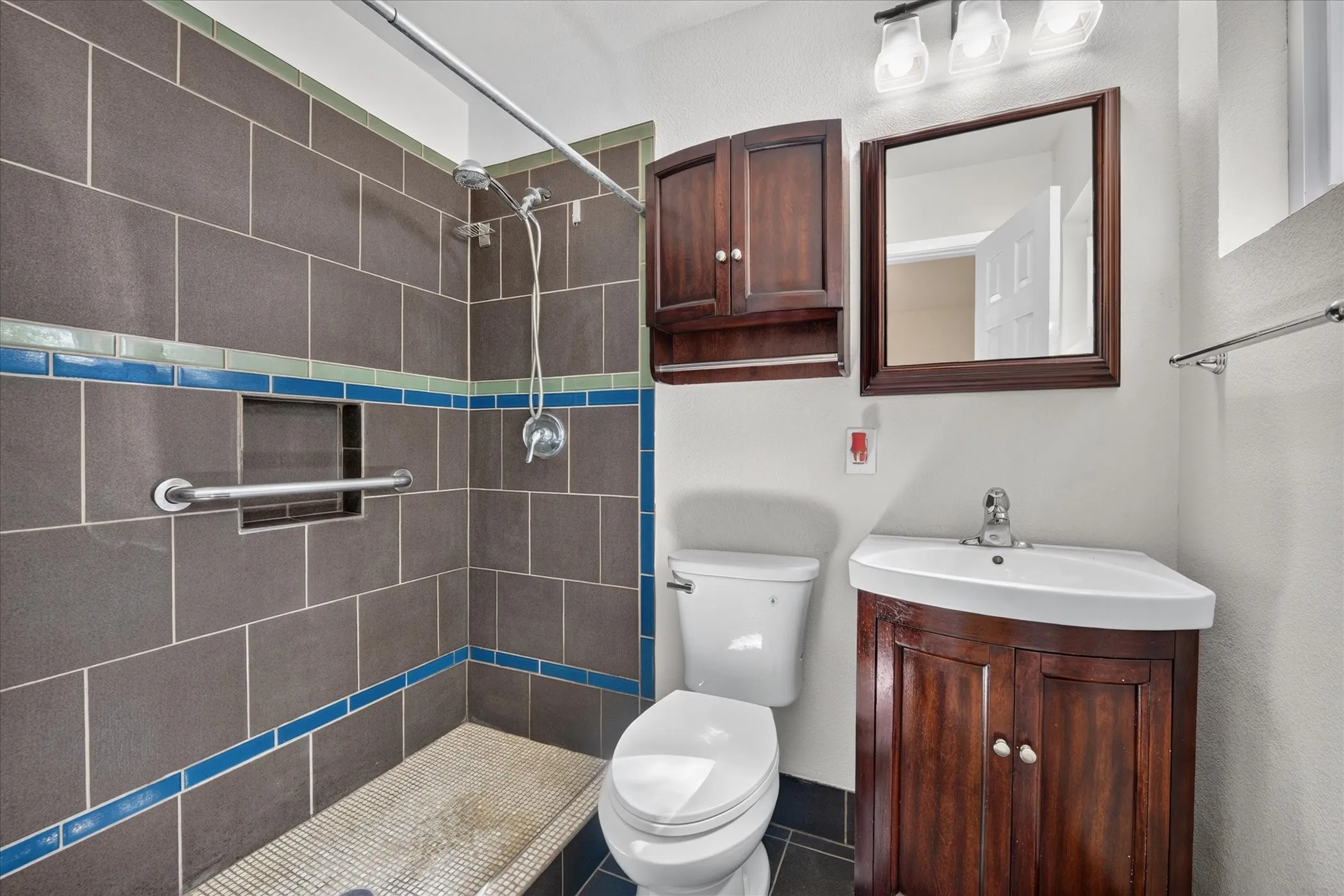 Master Bath walk in shower 1