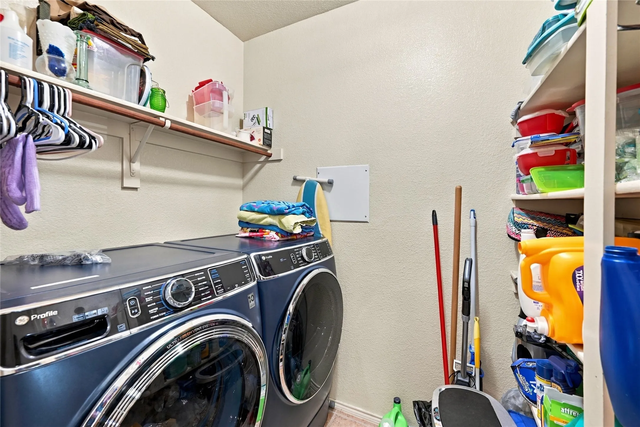 Laundry room off of kitchen