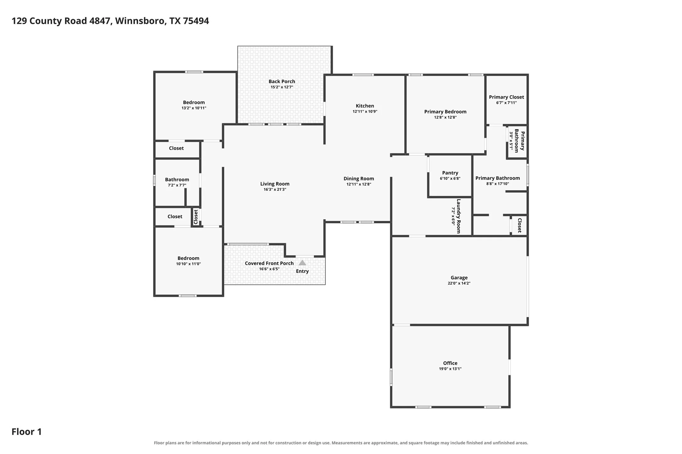 Single Family Residence For Sale in Wood County , 129 County Road 4847, Winnsboro, Texas 75494, 3 Bedroom, 2 Bathroom, 1 Garage spaces, 1,975 Sqft, built in 2021, mls#21389297, Real Estate Agent in Winnsboro, Homes For Sale in Wood county, Homes For Sale in Winnsboro, Realtor in Winnsboro Texas, Real Estate Brokerage Independent Realty Texas, Luminita Cordes Realtor
