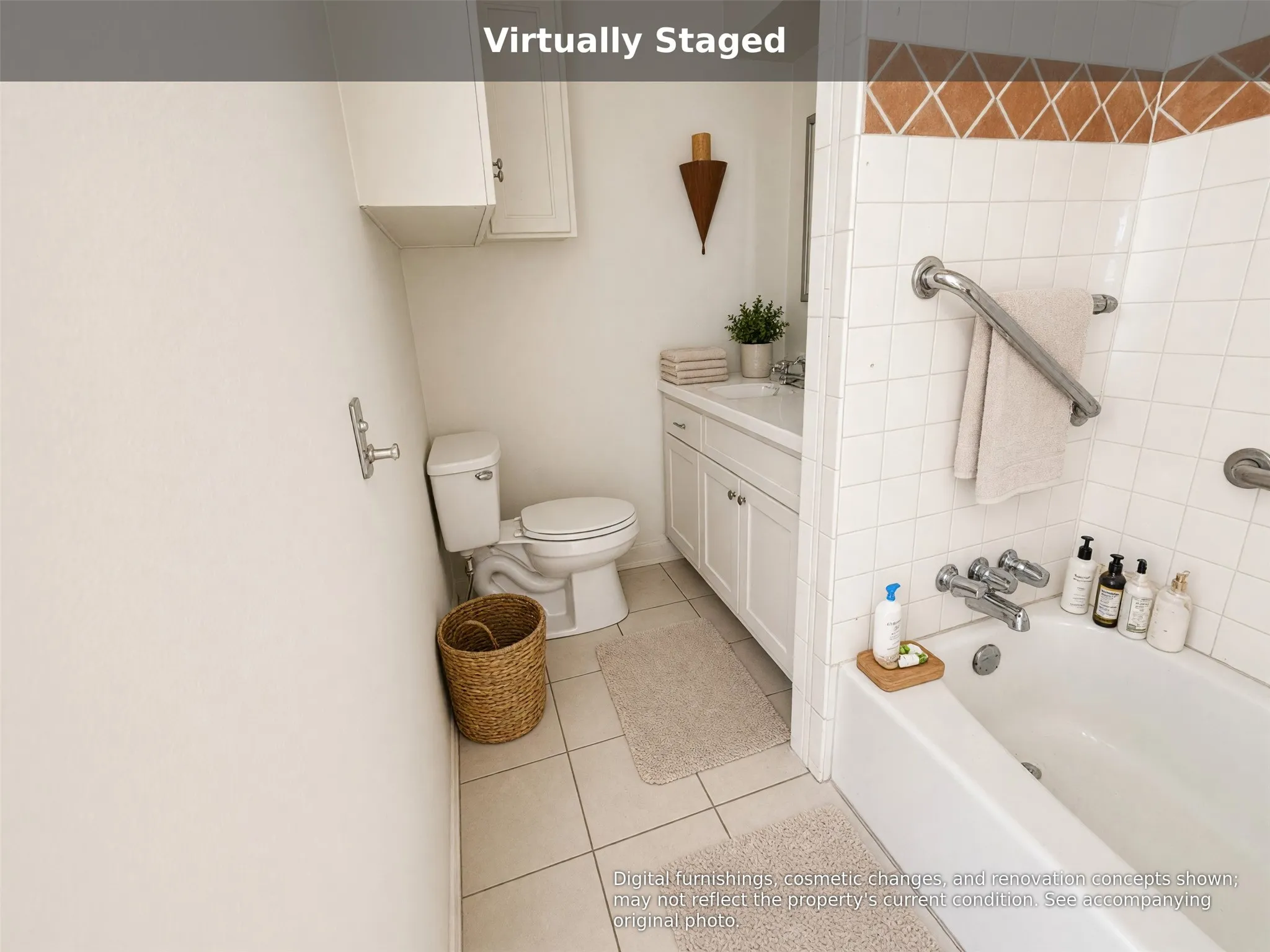 AI enhanced, virtually staged
