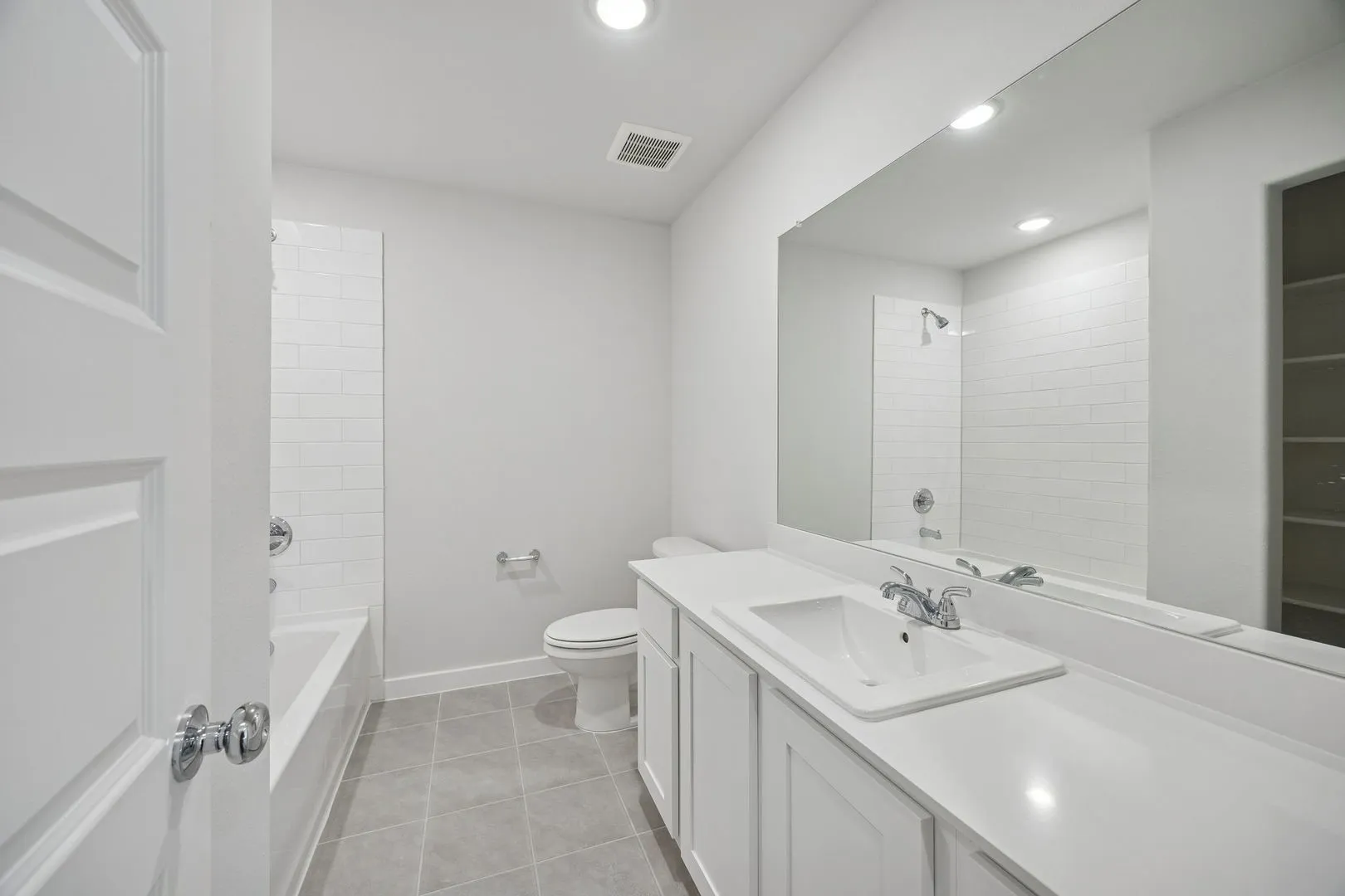 Bathroom in the Oak II home plan by Trophy Signature Homes – REPRESENTATIVE PHOTO