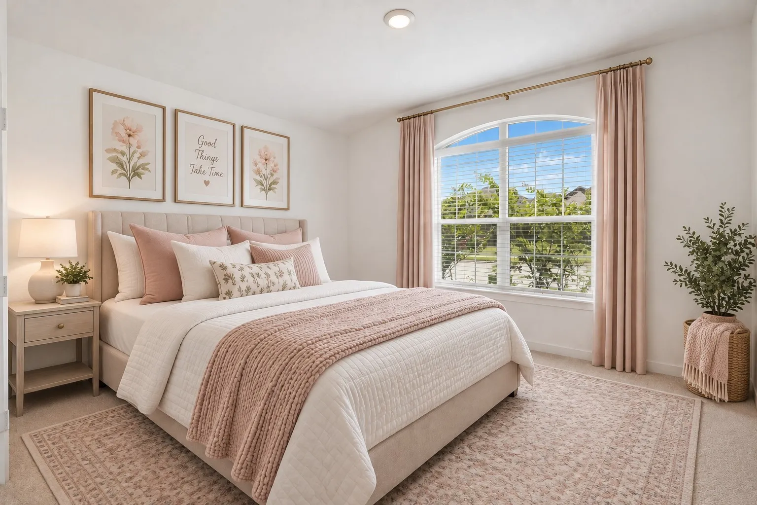 Bedroom—Virtually staged