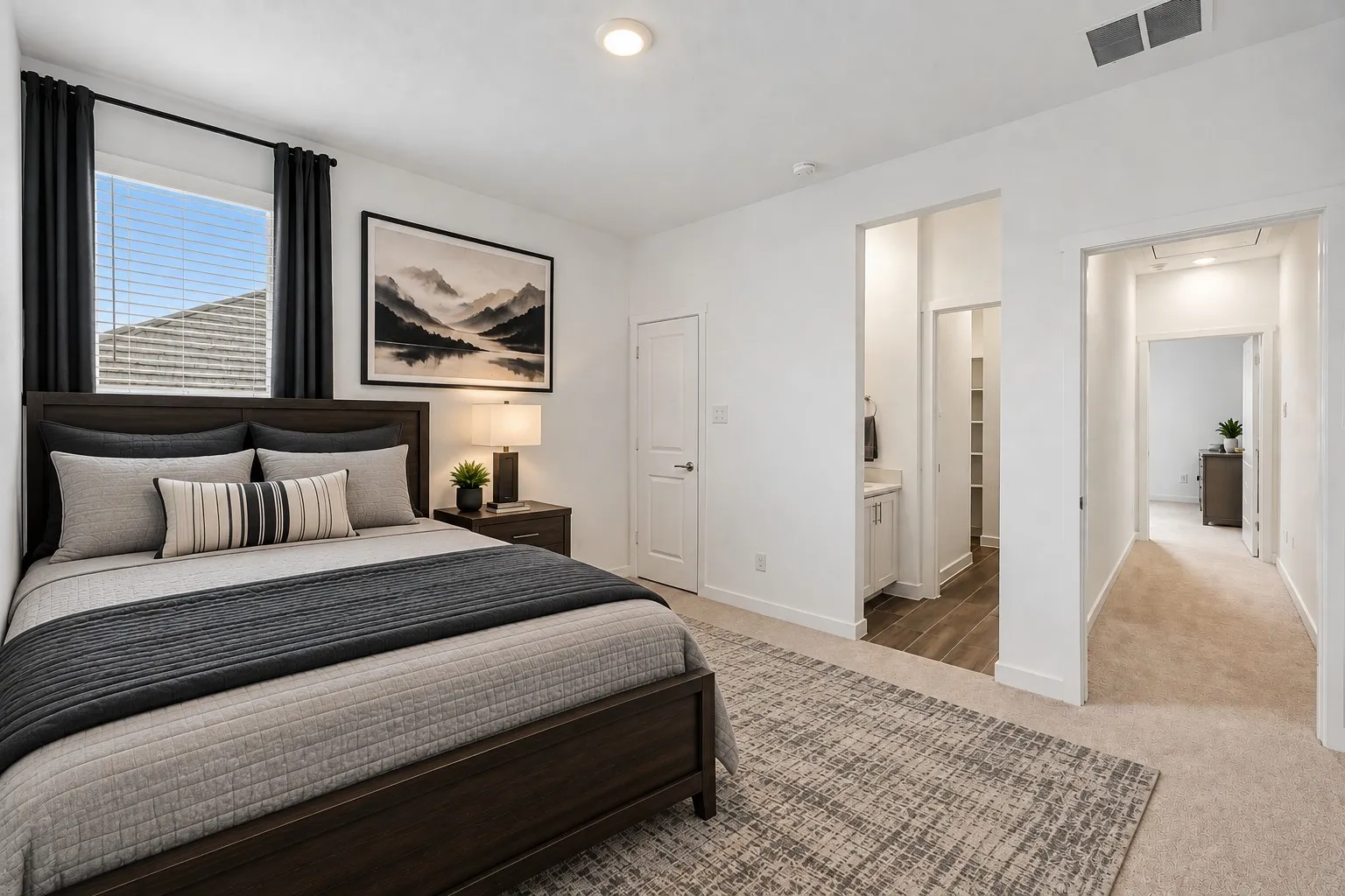Bedroom—Virtually staged