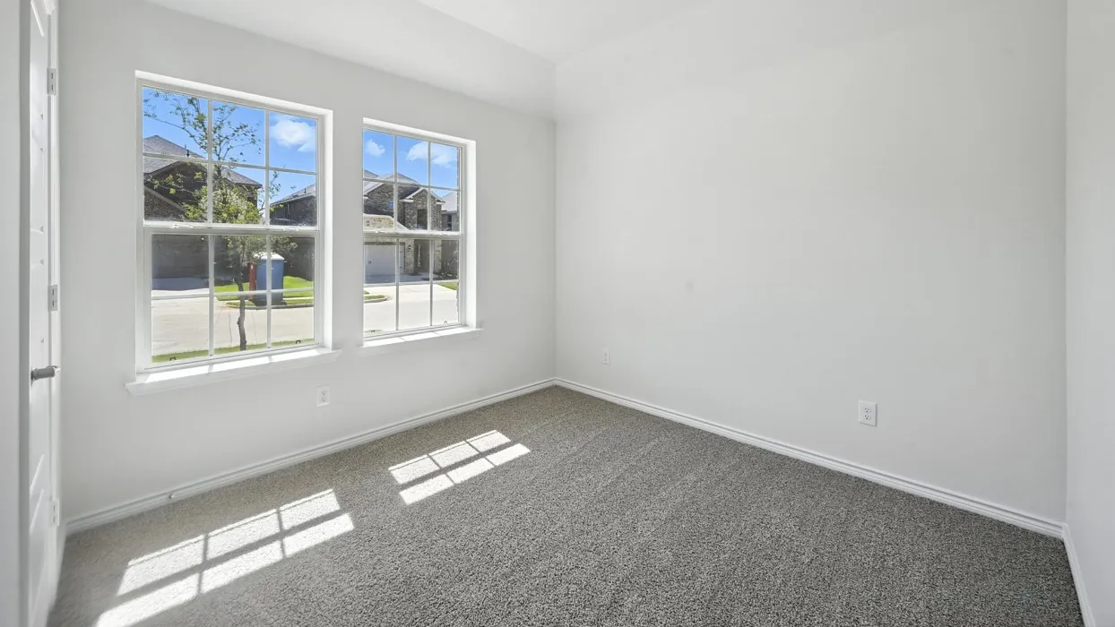 Neutral gray carpet flooring