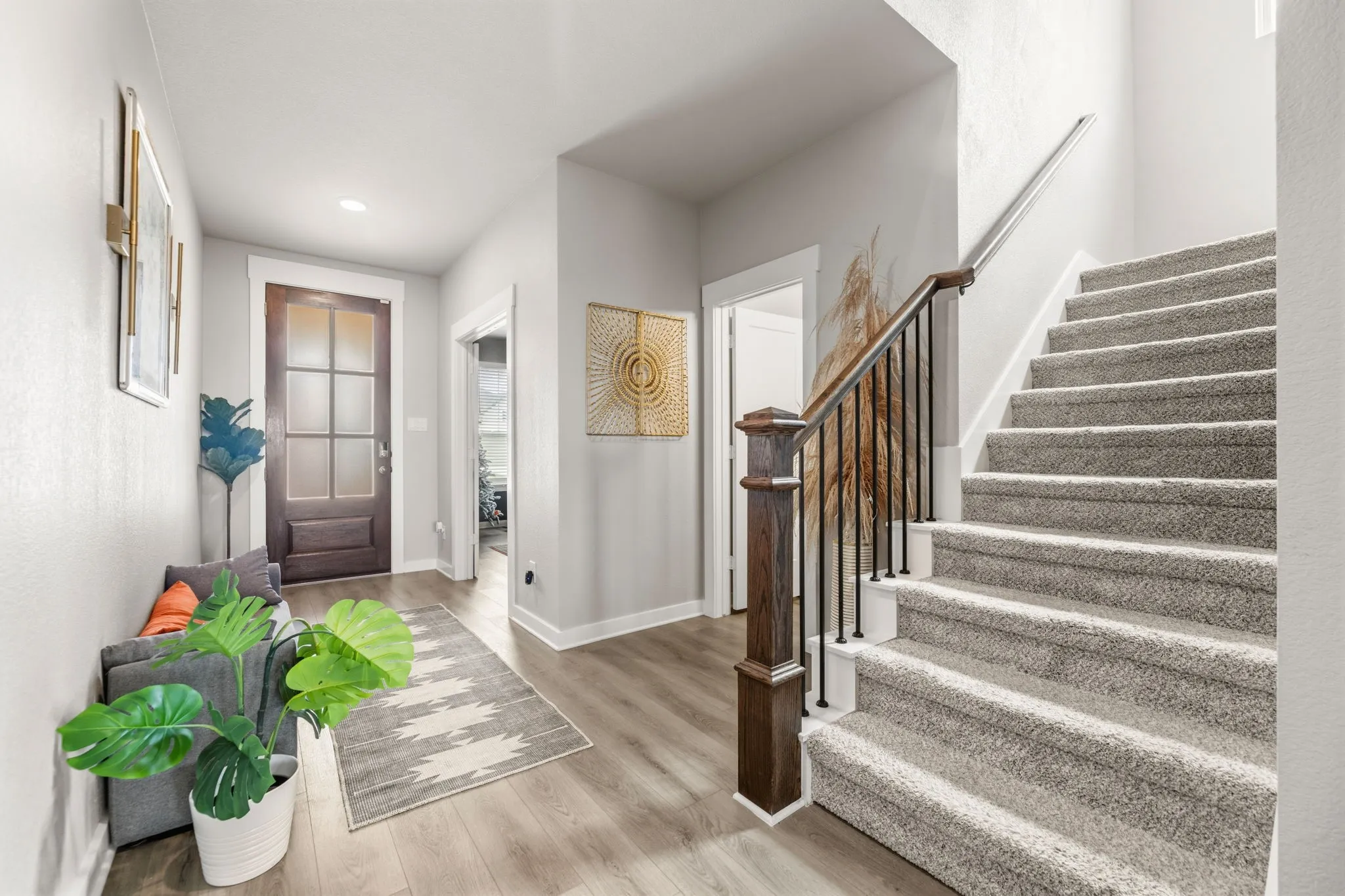 Design your perfect entryway, welcoming guests.