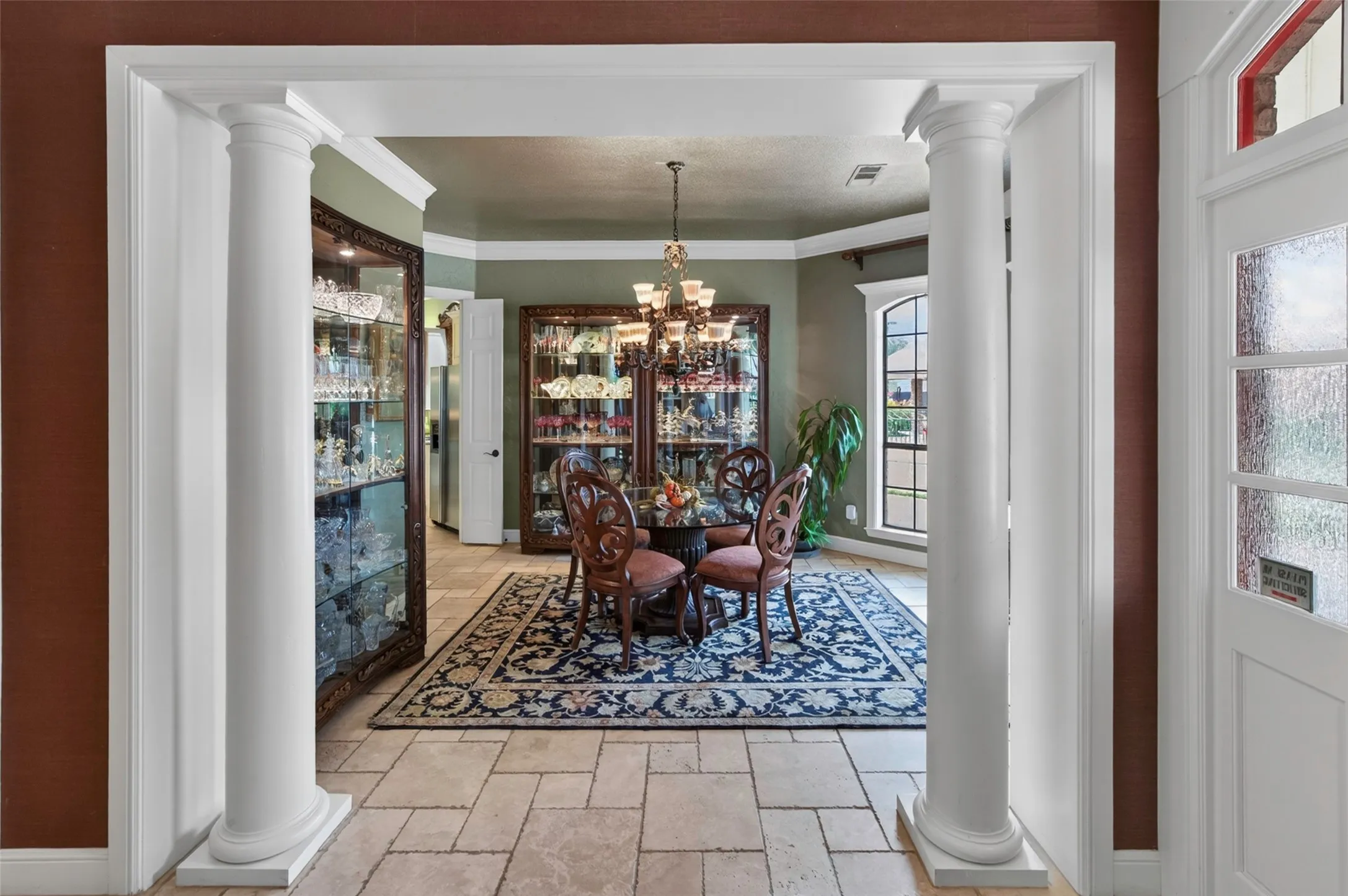 From Entry looking into Formal Dining Room