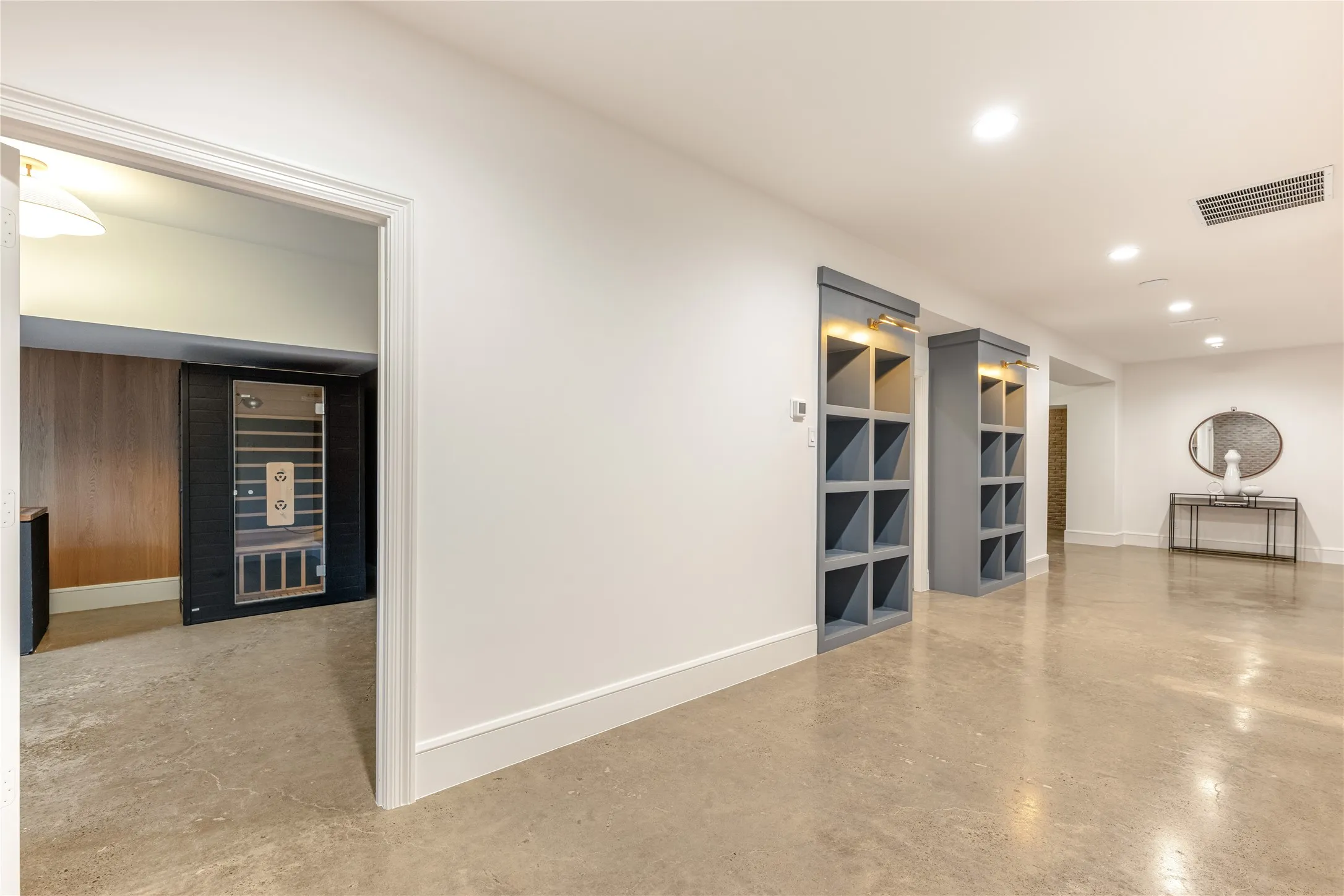 Finished basement