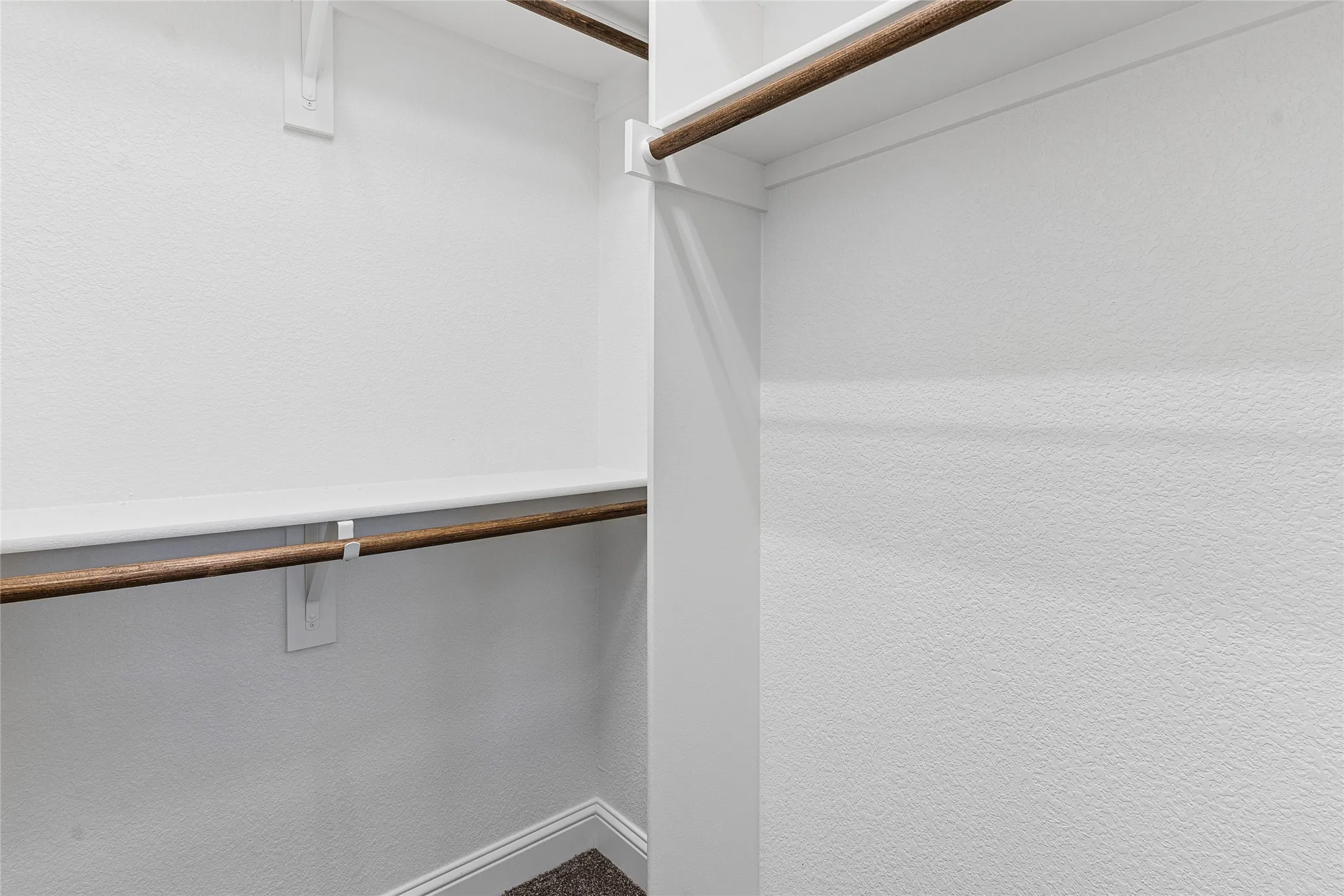 Primary bedroom closet.