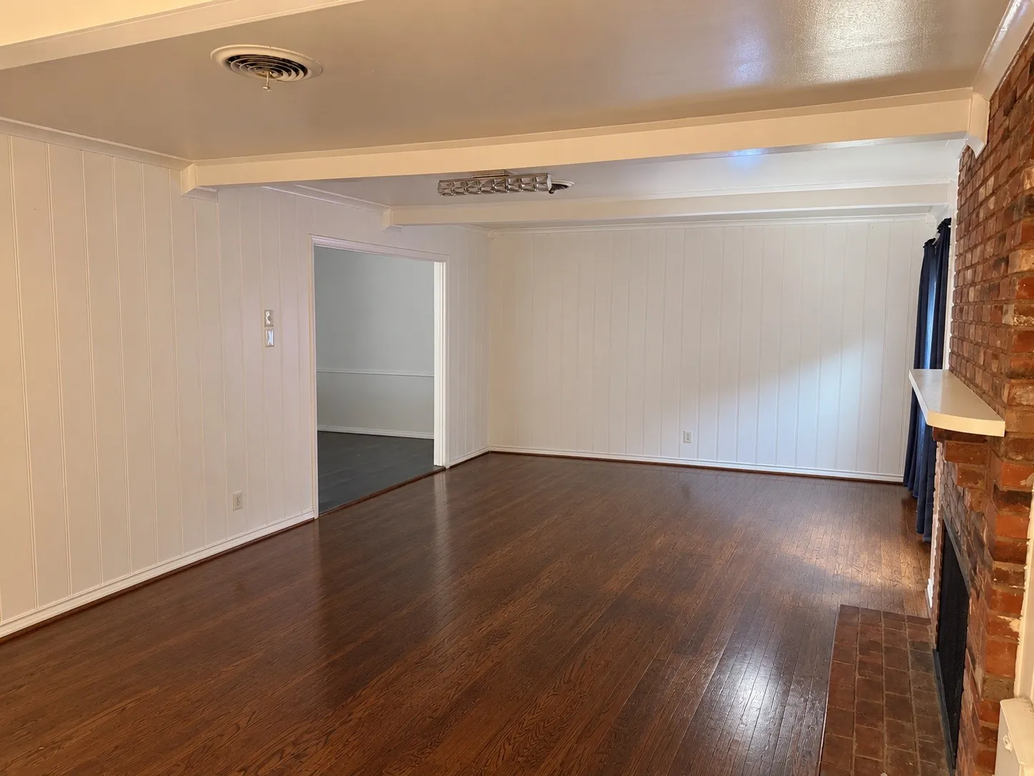 Furniture digitally removed