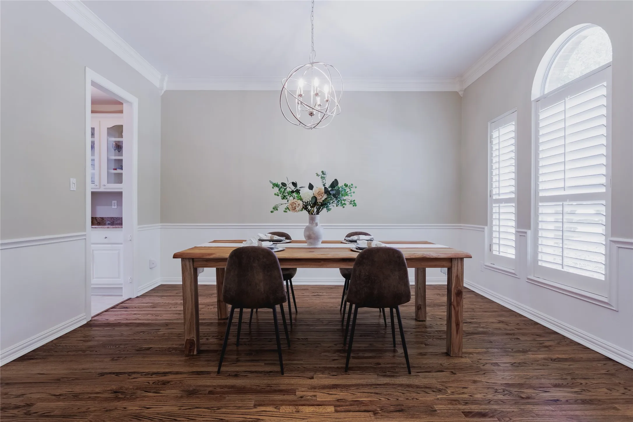 Another View of the Spacious Dining Room!