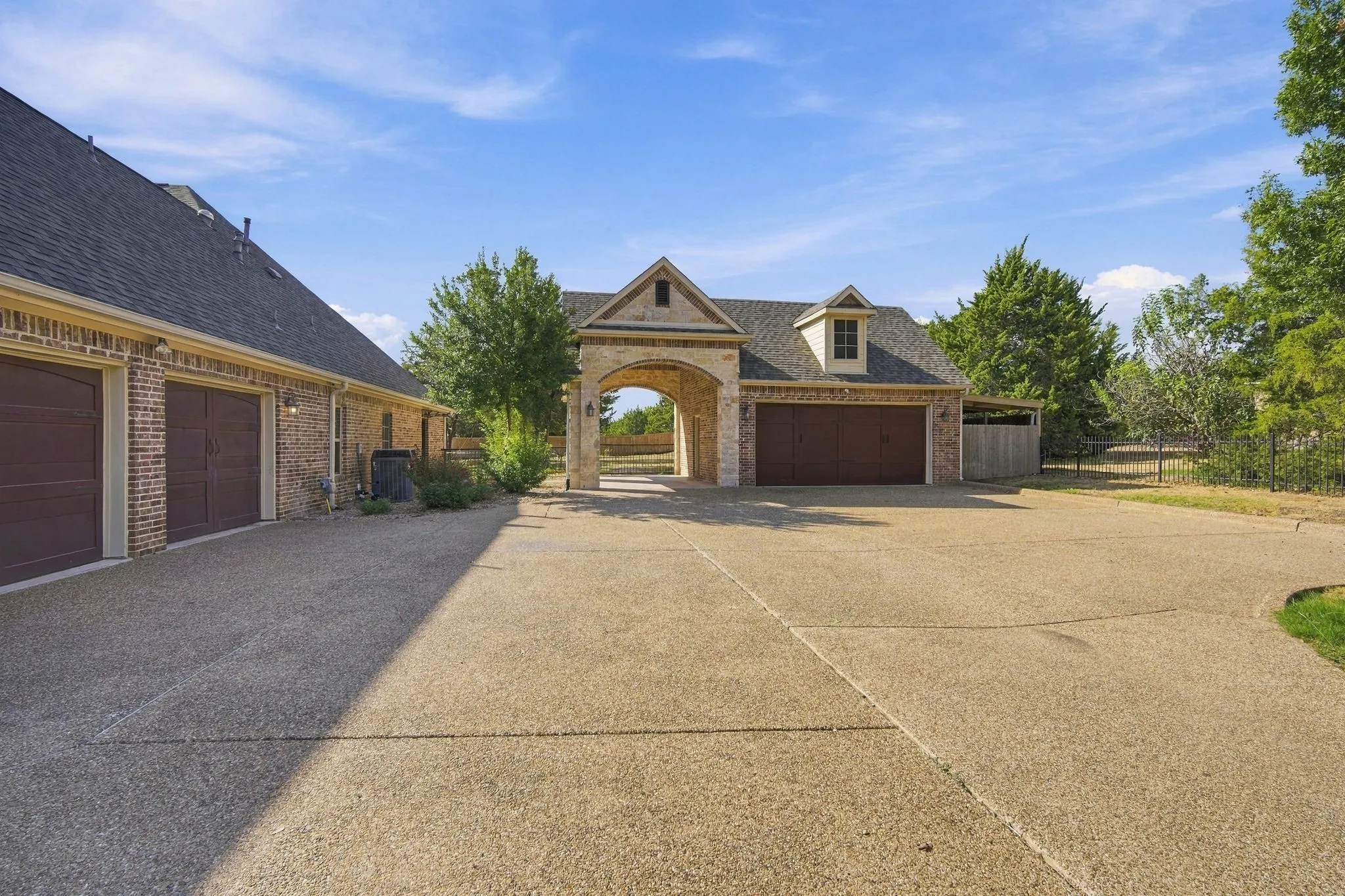 Attached and Detached 2 car garages