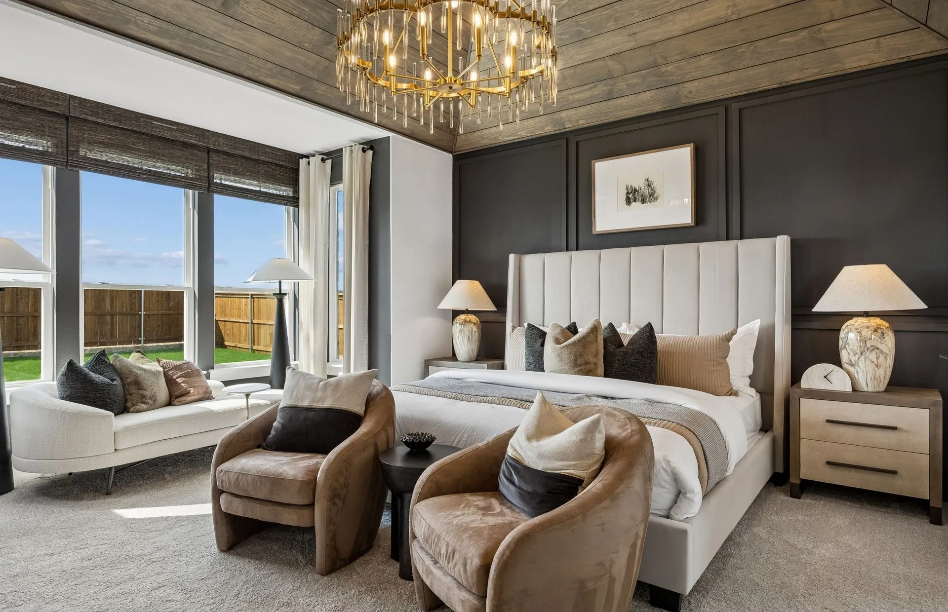 *Model Representation - Spacious owner's suite with private bath