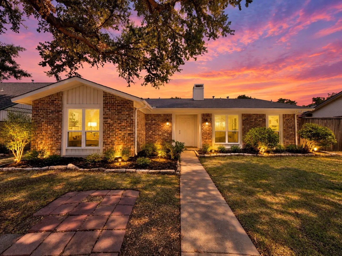 Virtual Twilight Front Exterior