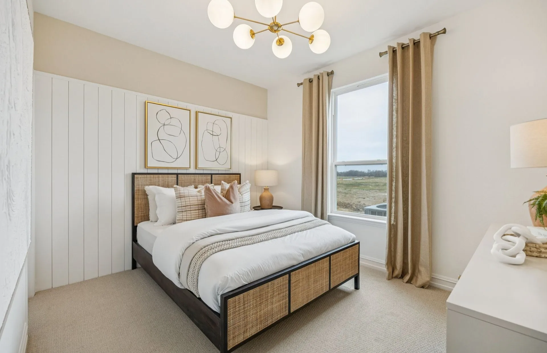 *Model Representation - Spacious secondary bedroom