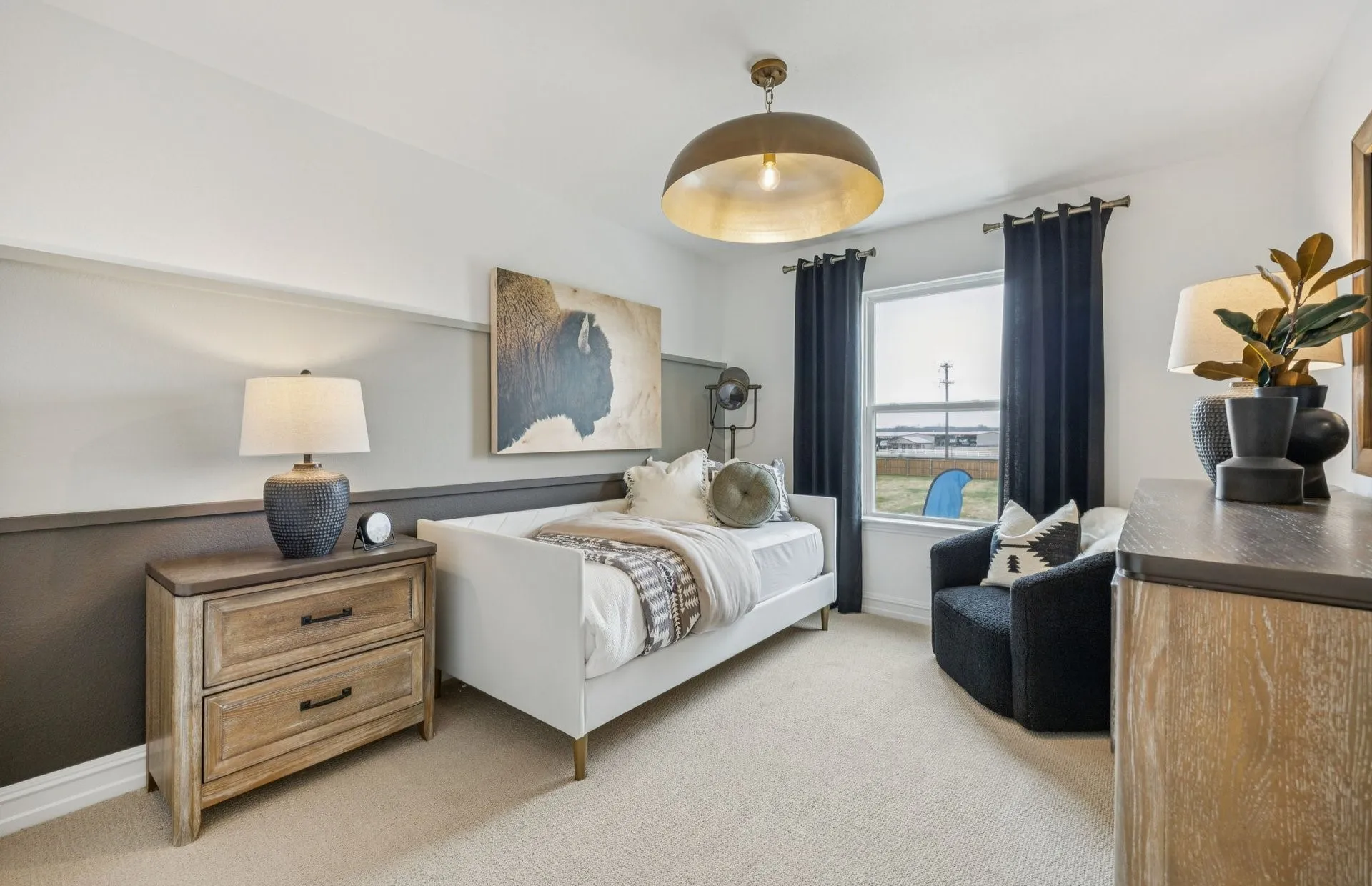 *Model Representation - Spacious secondary bedroom