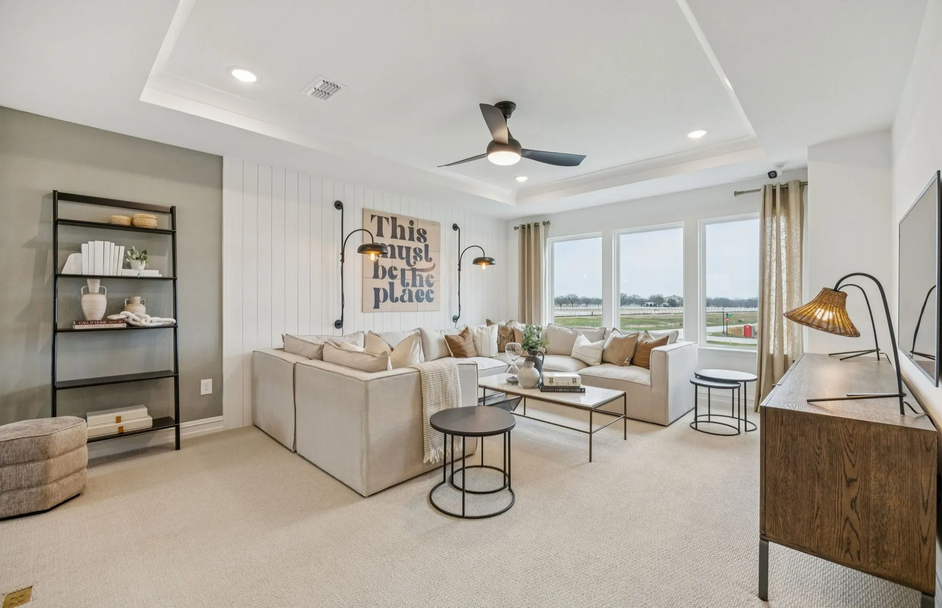 *Model Representation - Spacious game room on second level