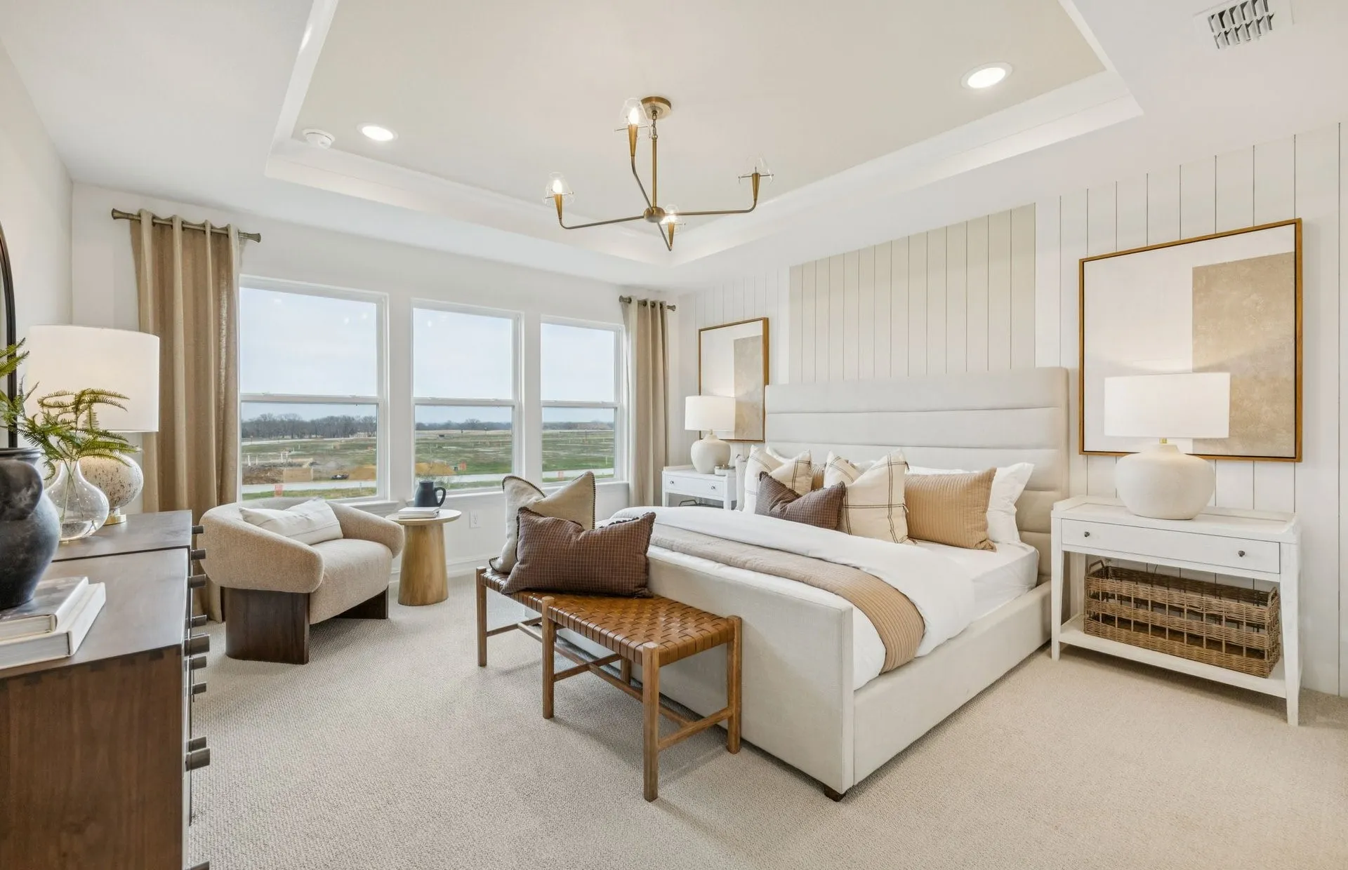 *Model Representation - Spacious owner's suite with private bath