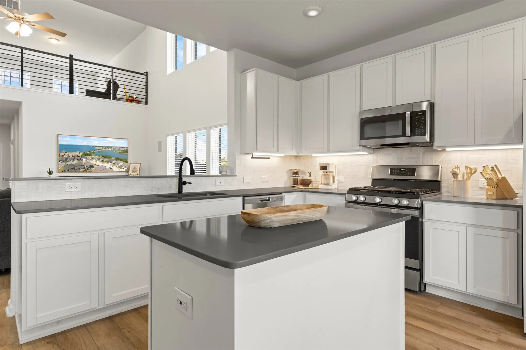 Upgraded with Island and granite
