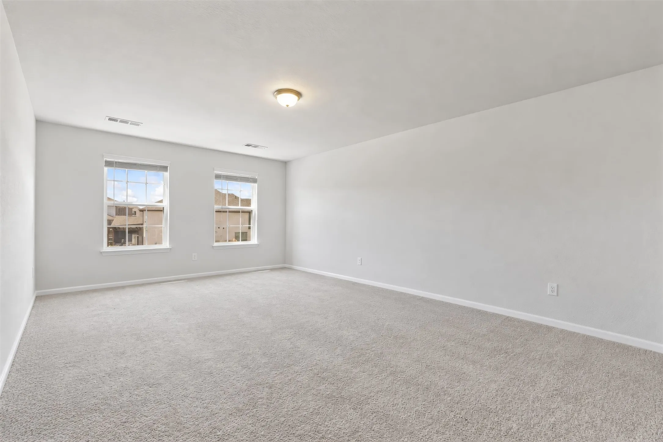 Open Lofted Game Room-Furniture was Digitally removed