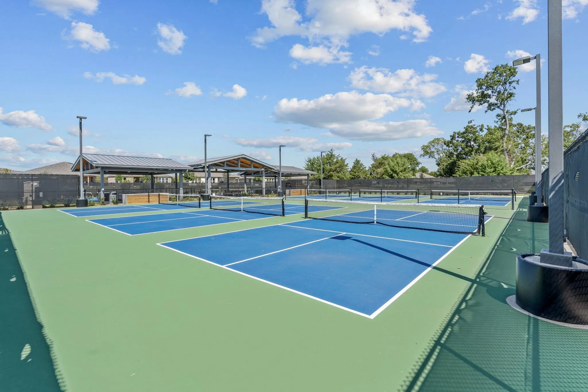 Pickleball courts