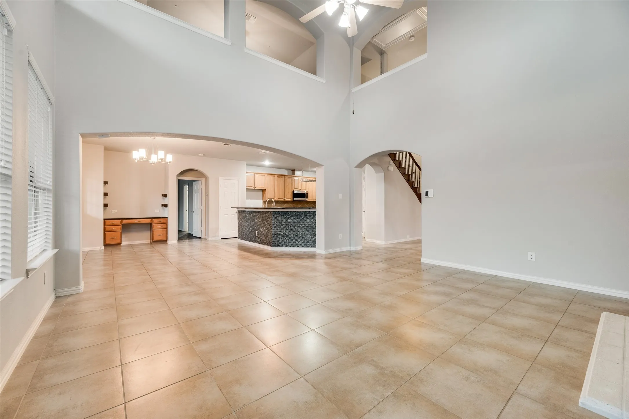 Another view of living without staging