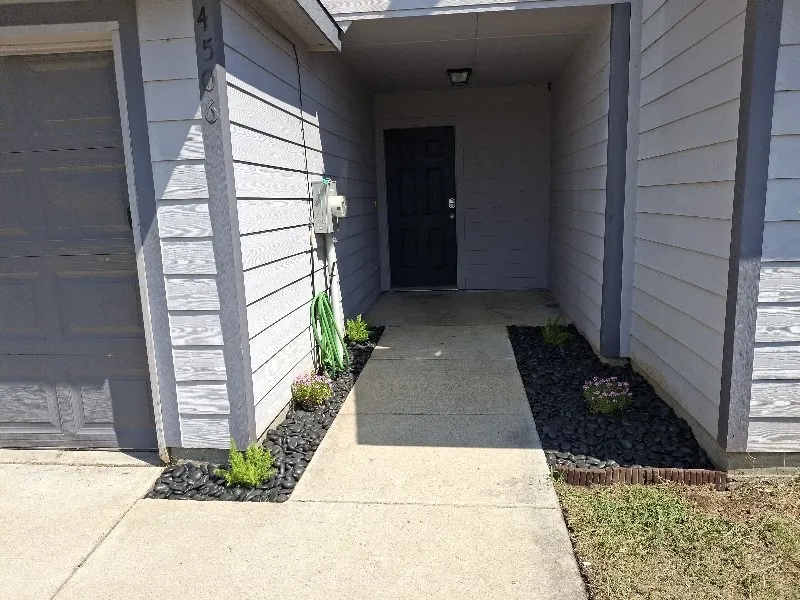View of exterior entry