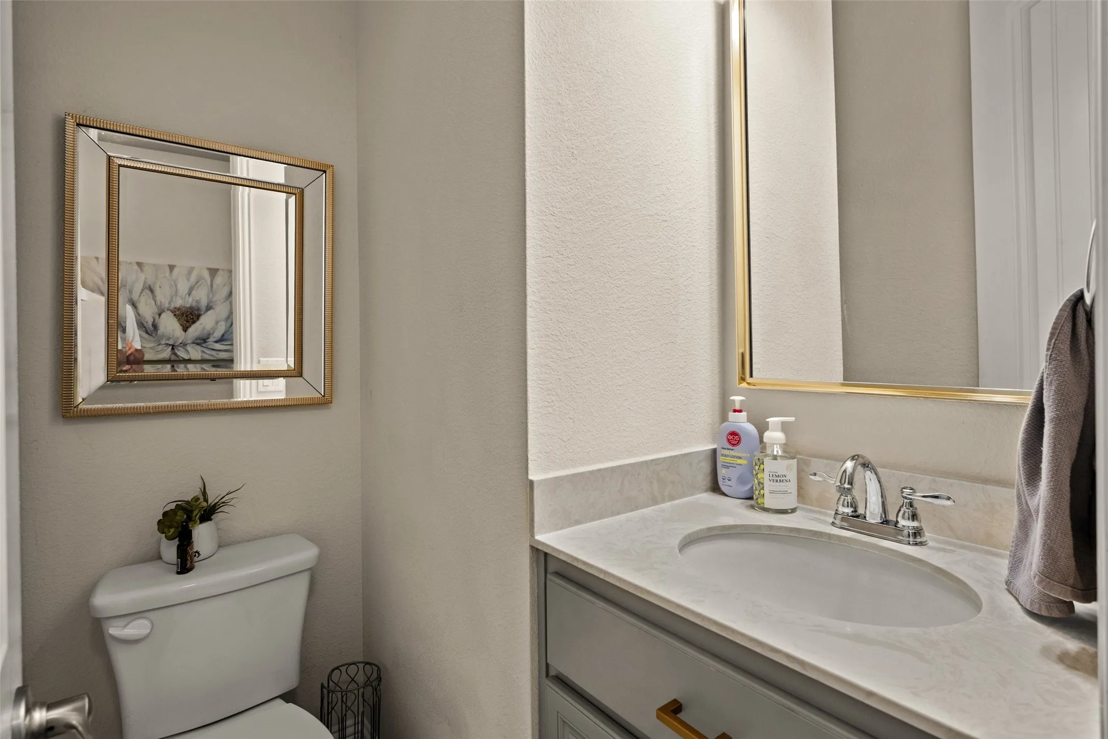 Half bath downstairs