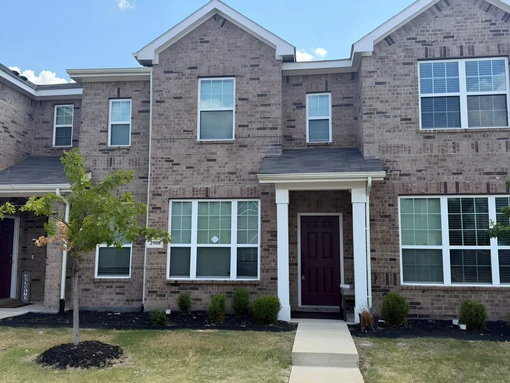 Front exterior of townhome