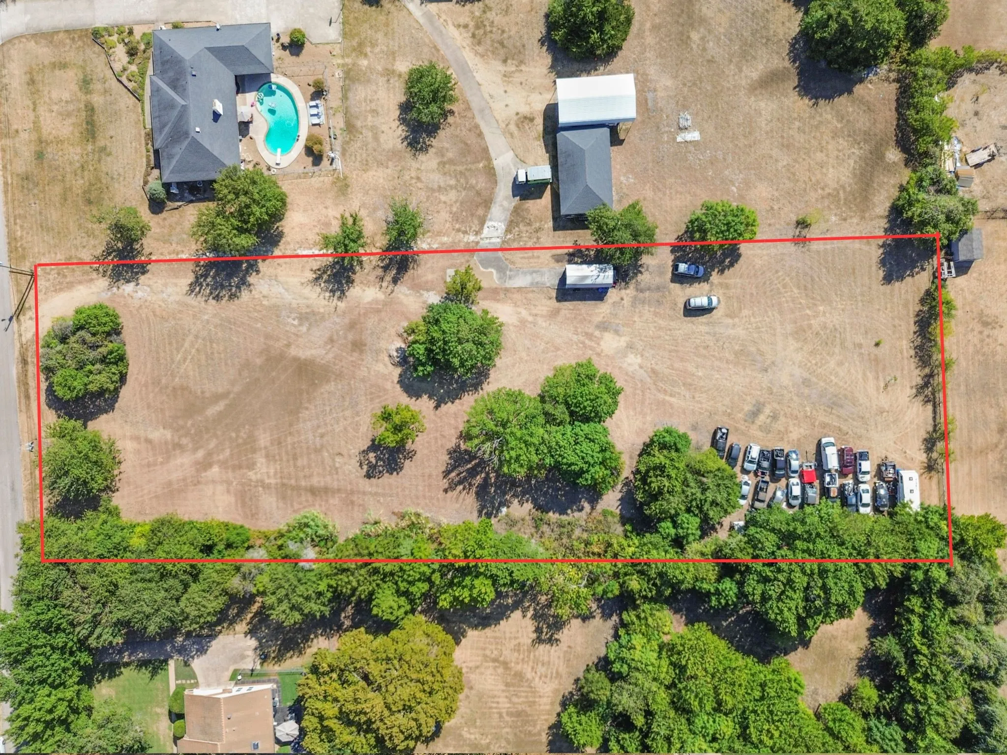 Approximate boundary lines