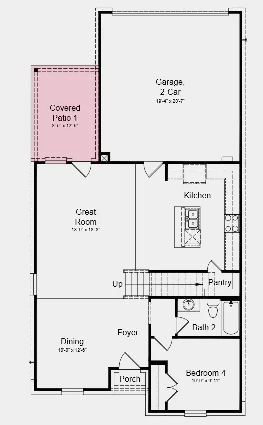 Additional highlights include: Appliance package, gourmet kitchen 2 and 8' entry door.