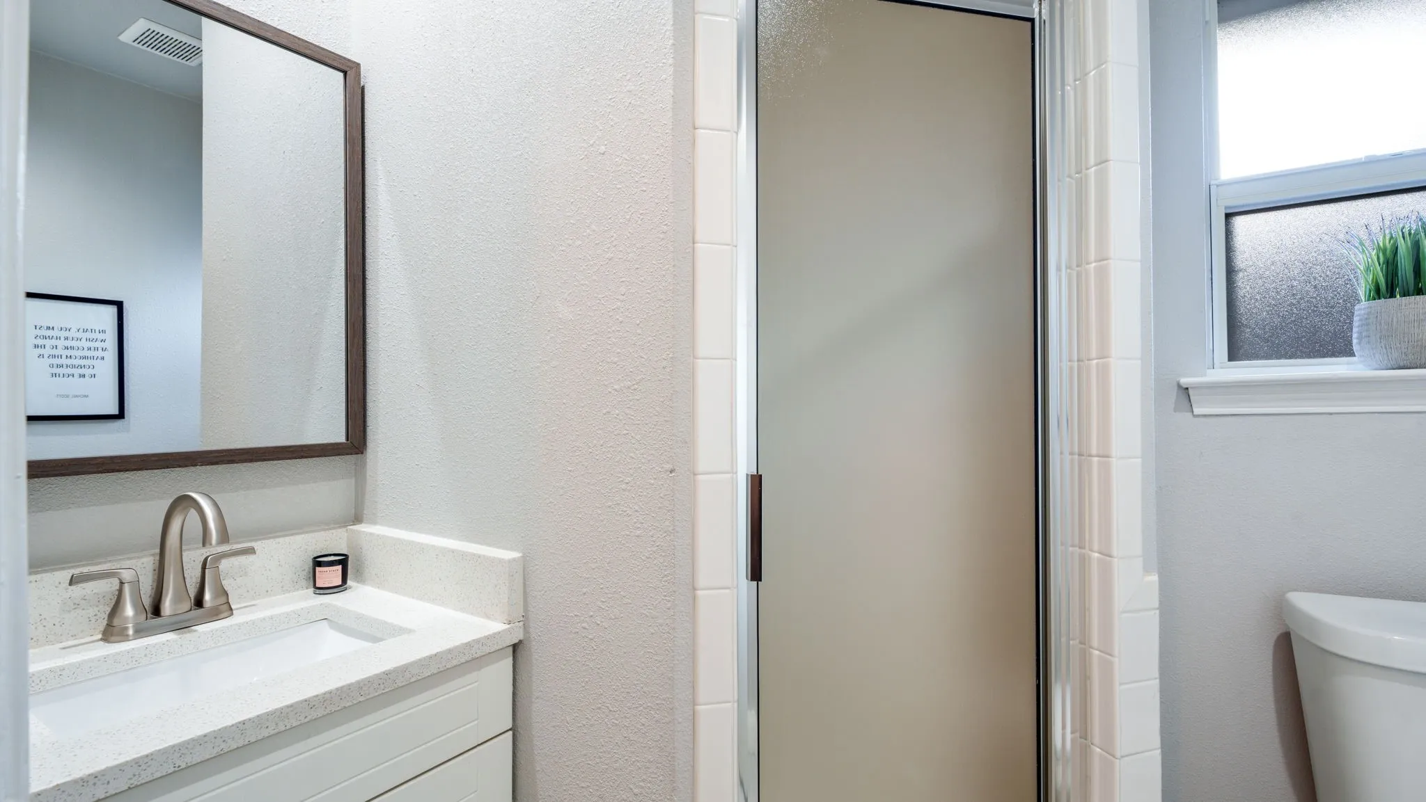 Third Full Bathroom Between Dining & Laundry