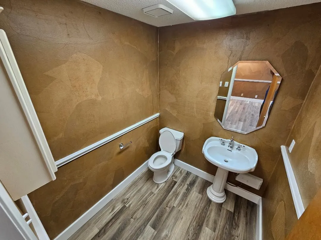 Private bathroom in office
