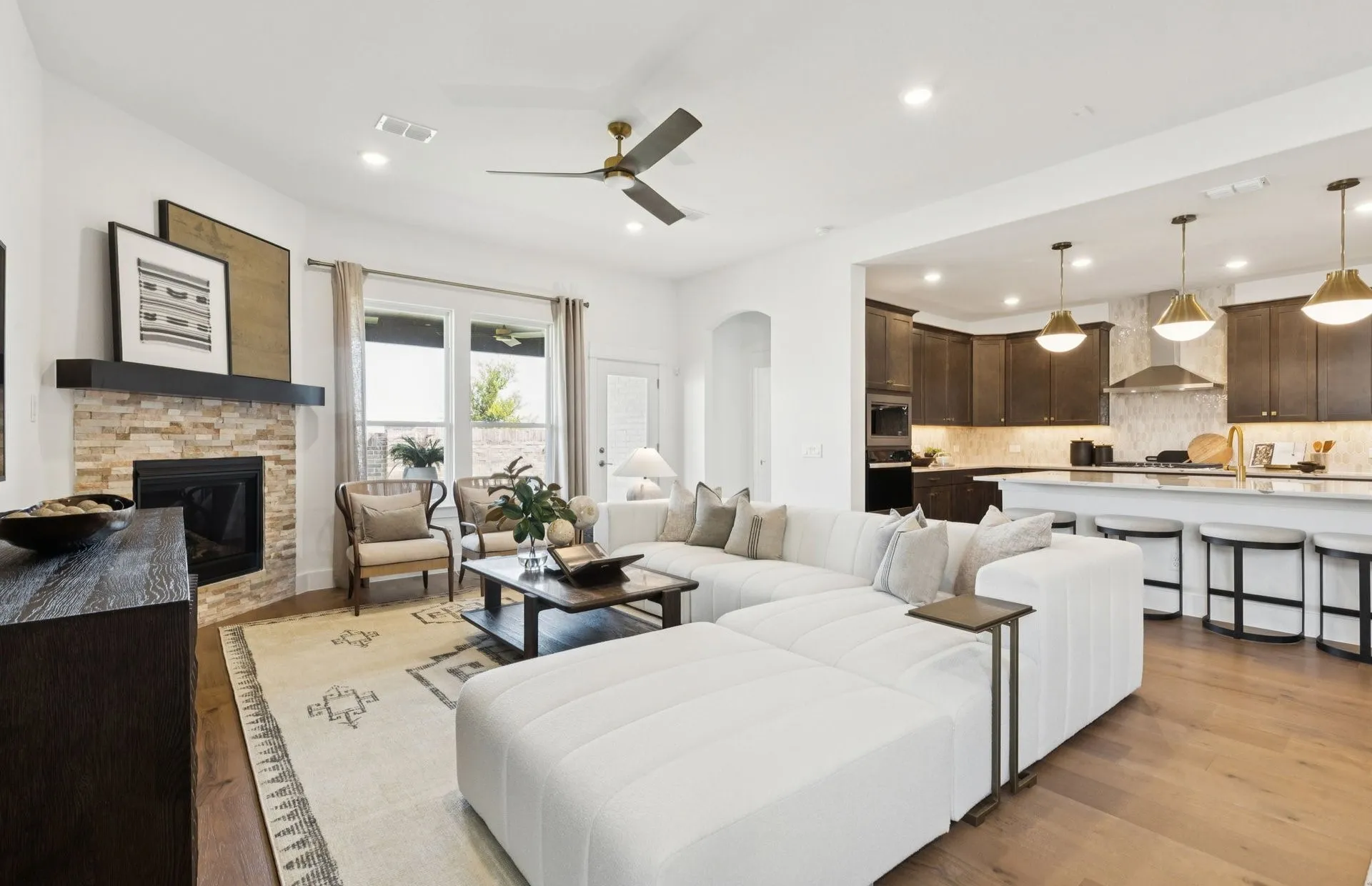 *Model Representation - Open concept throughout main living areas