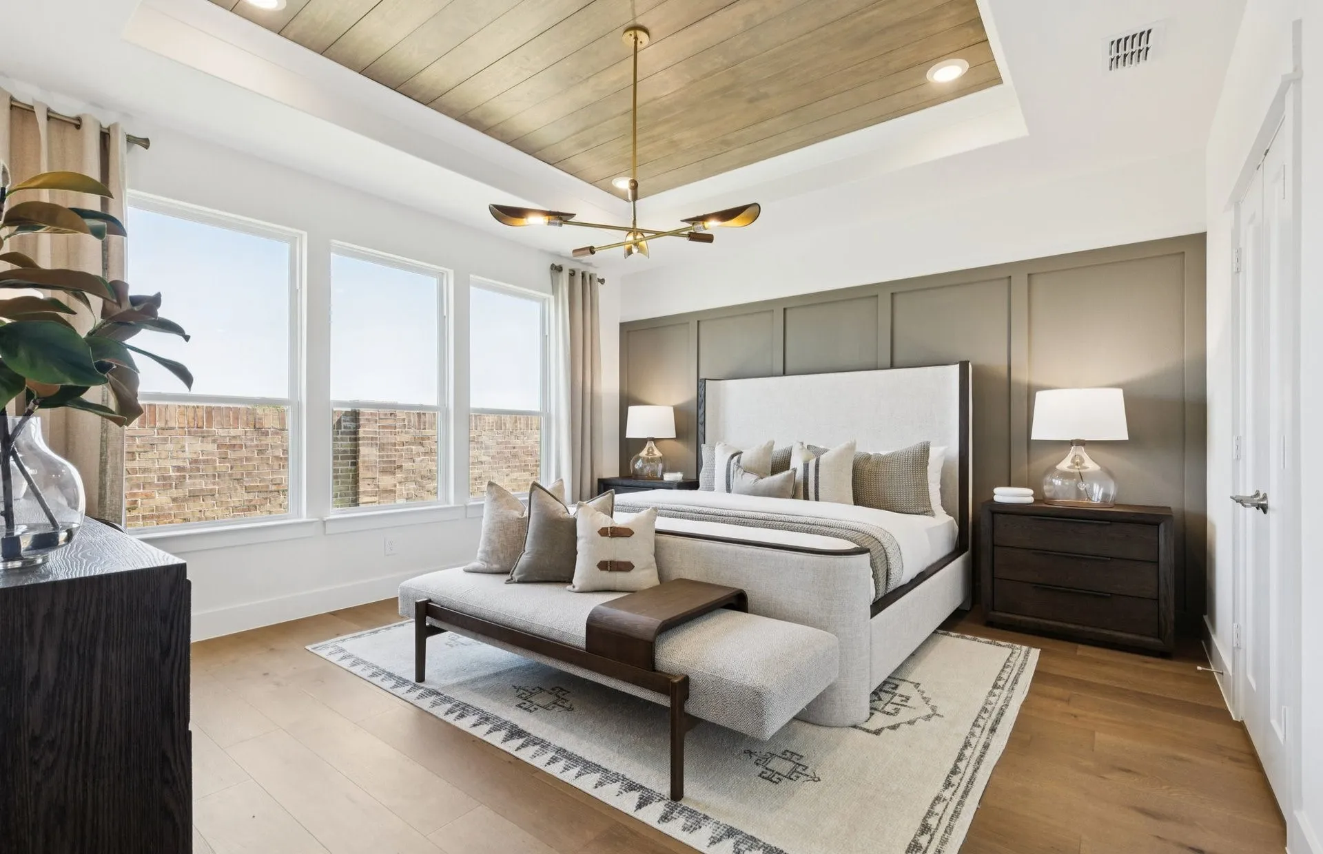 *Model Representation - Spacious owner's suite with private bath