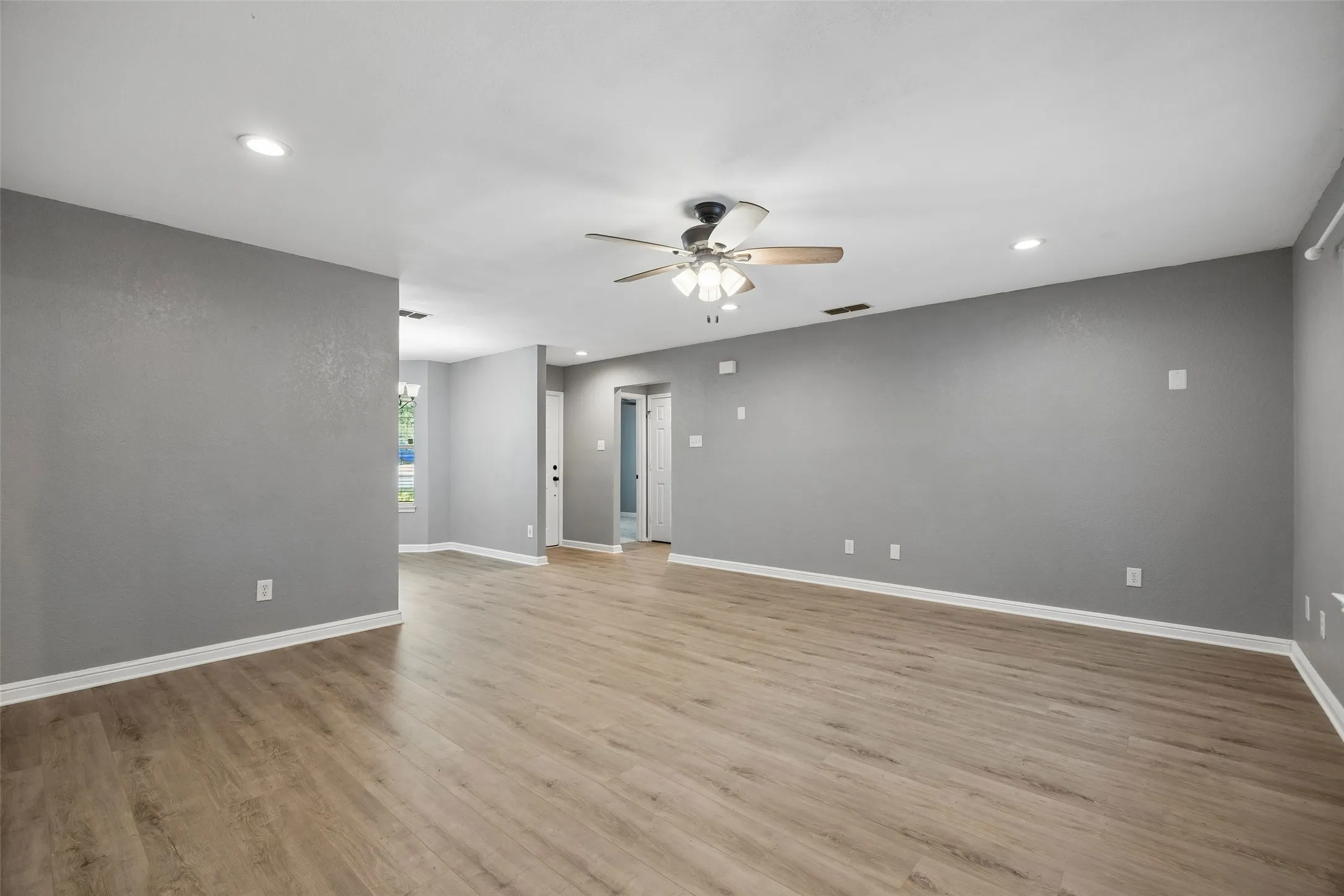 Spacious living area