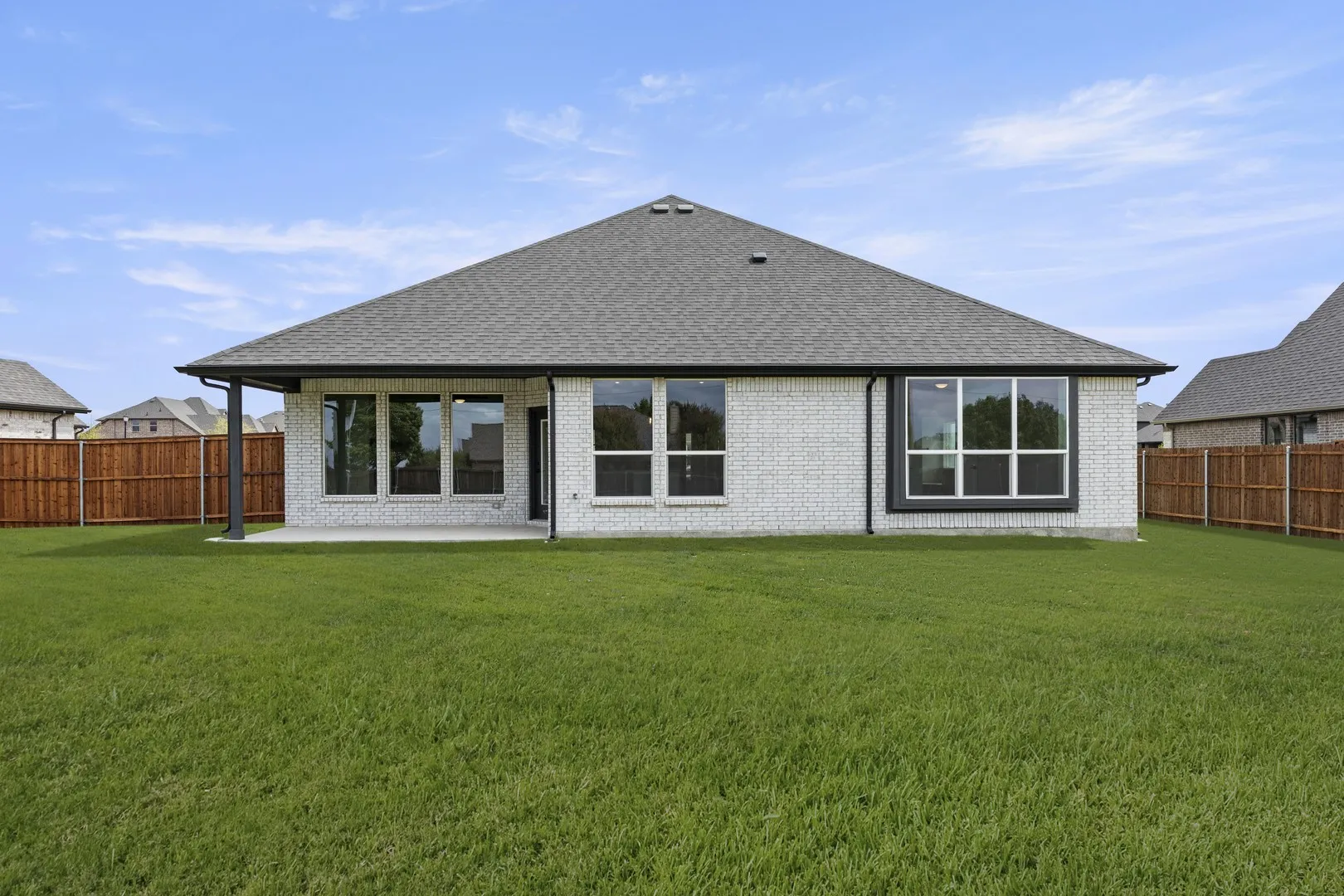 DFW-Lovers Landing-Concept 2464-219 Harmony Avenue-Back-Risewell Homes